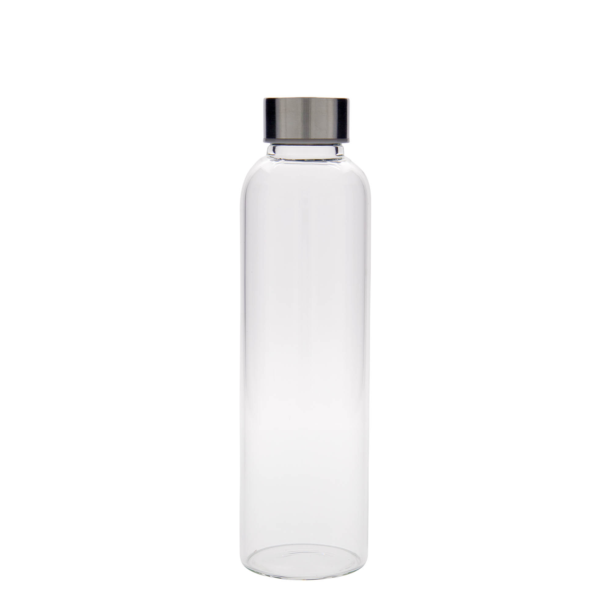 500 ml Trinkflasche „Perseus“, Glas, Mündung: Schraubverschluss