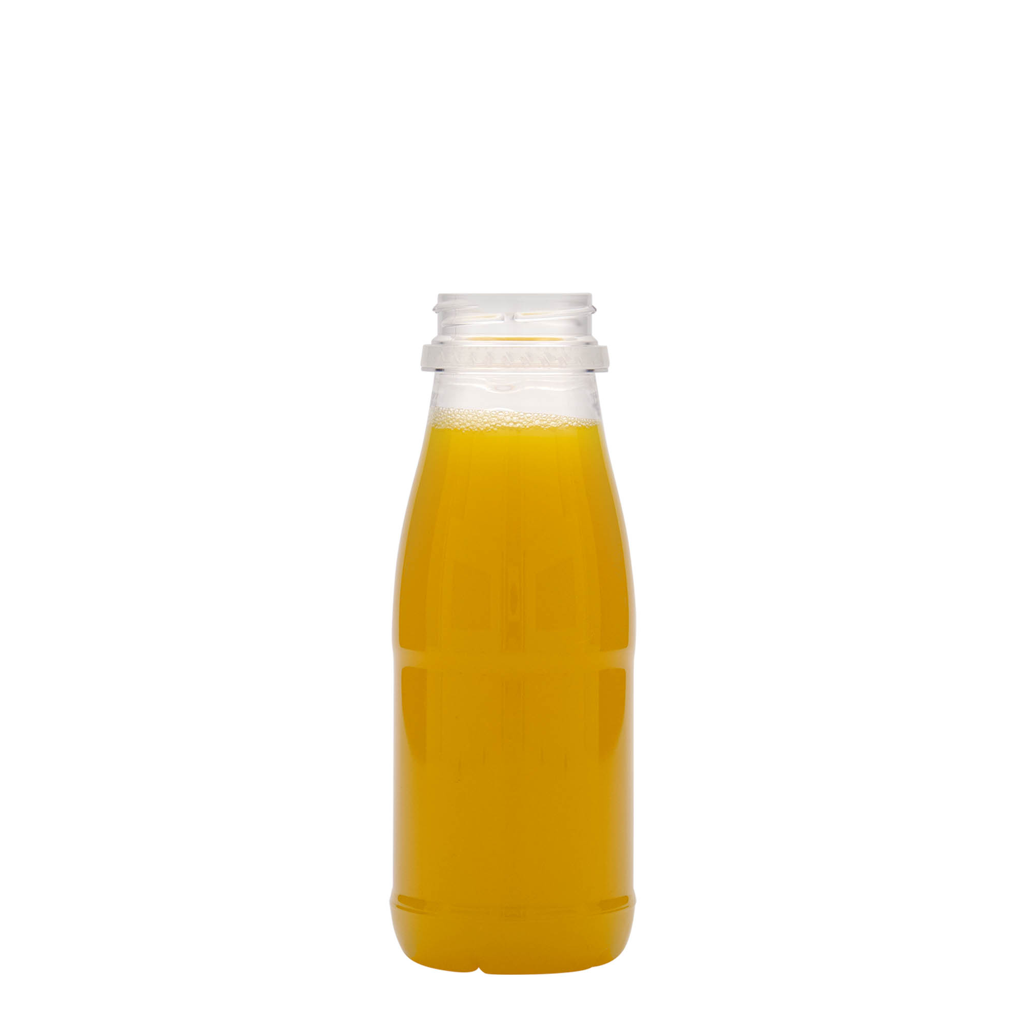 250 ml PET-Flasche „Milk and Juice“, Kunststoff, Mündung: 38 mm