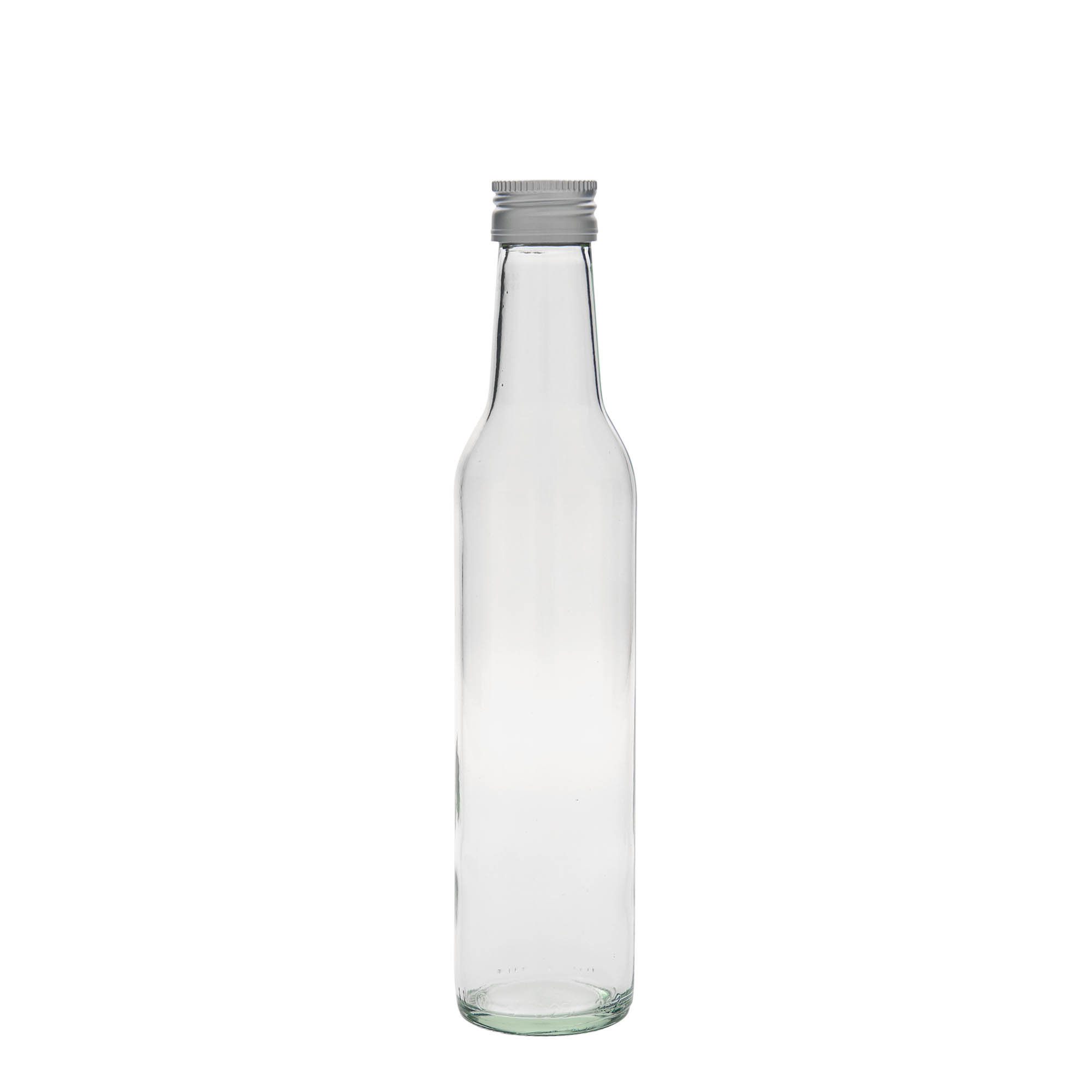 250 ml Glasflasche „Cilindrica“, Mündung: PP 28
