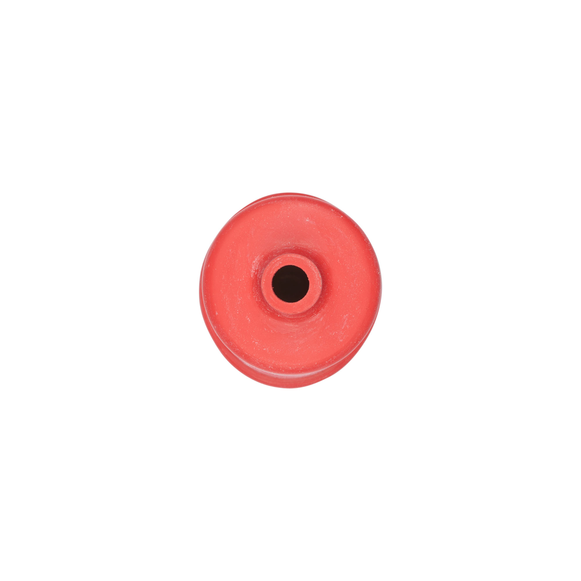 Gärkappe Typ 3, Gummi, rot