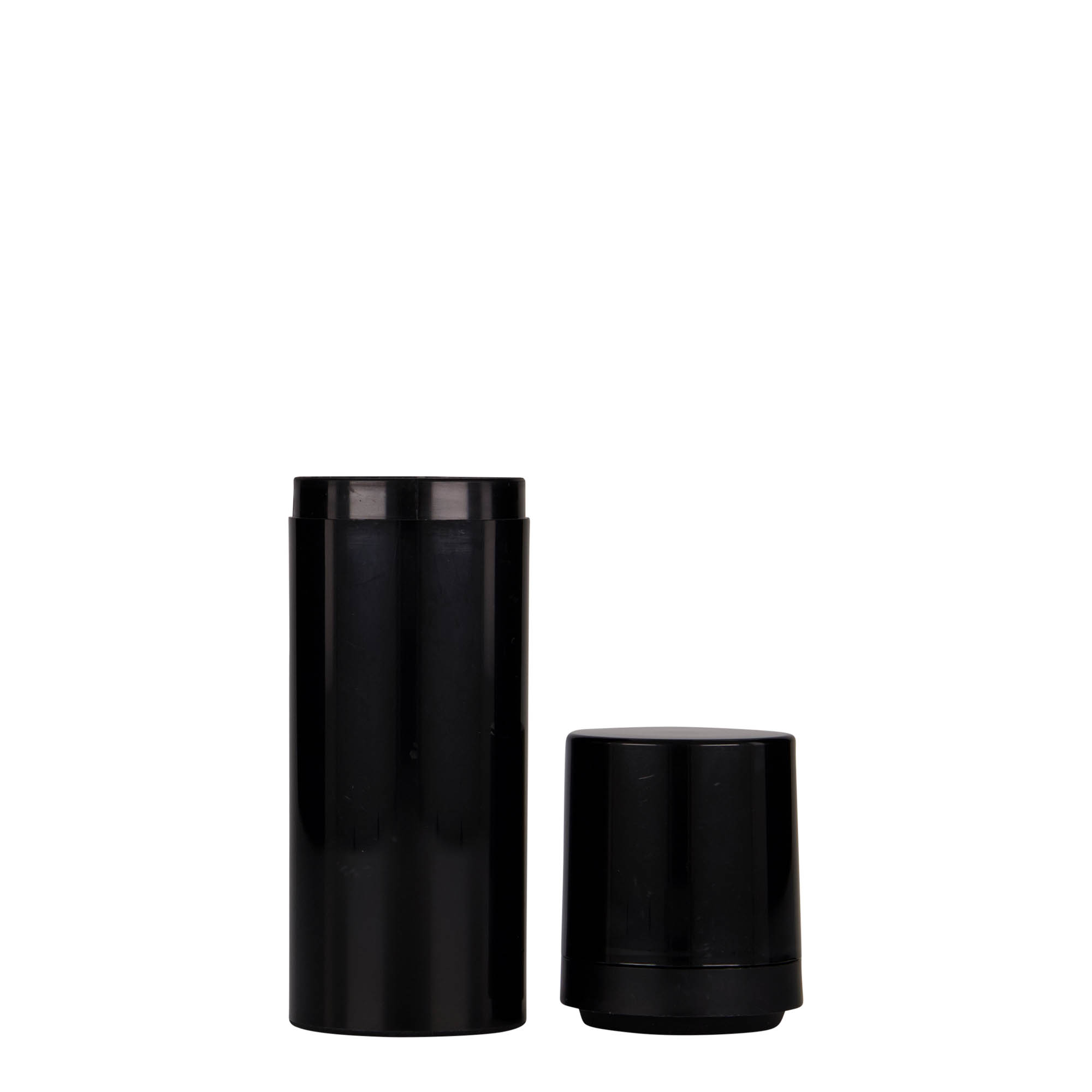50 ml Airless Dispenser „Mezzo“, PP-Kunststoff, schwarz