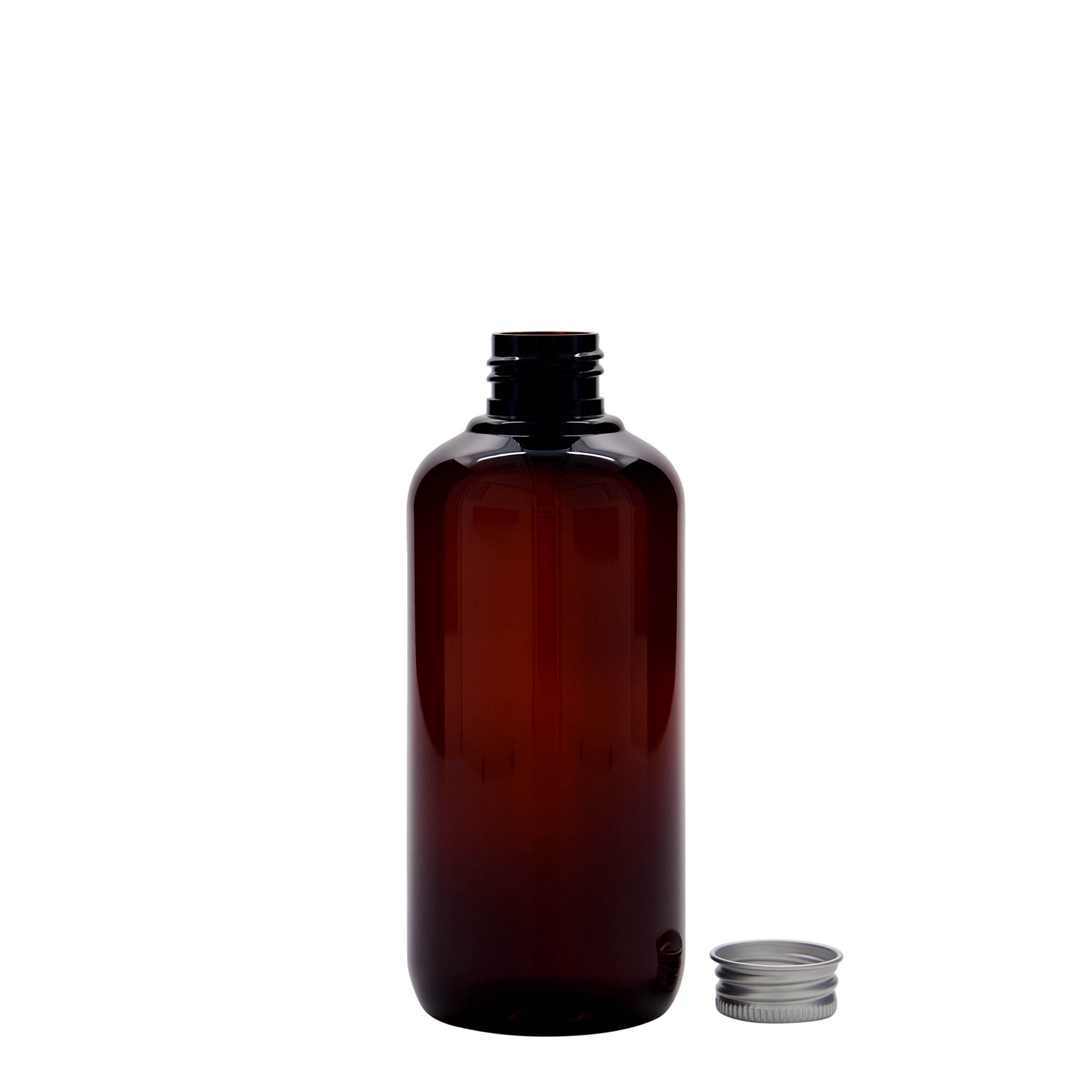 250 ml Recycling-Kunststoffflasche 'Victor's Best', PCR, braun, Mündung: 24/410 250 ml Recycling-Kunststoffflasche 'Victor's Best', PCR, braun, Mündung: 24/410
