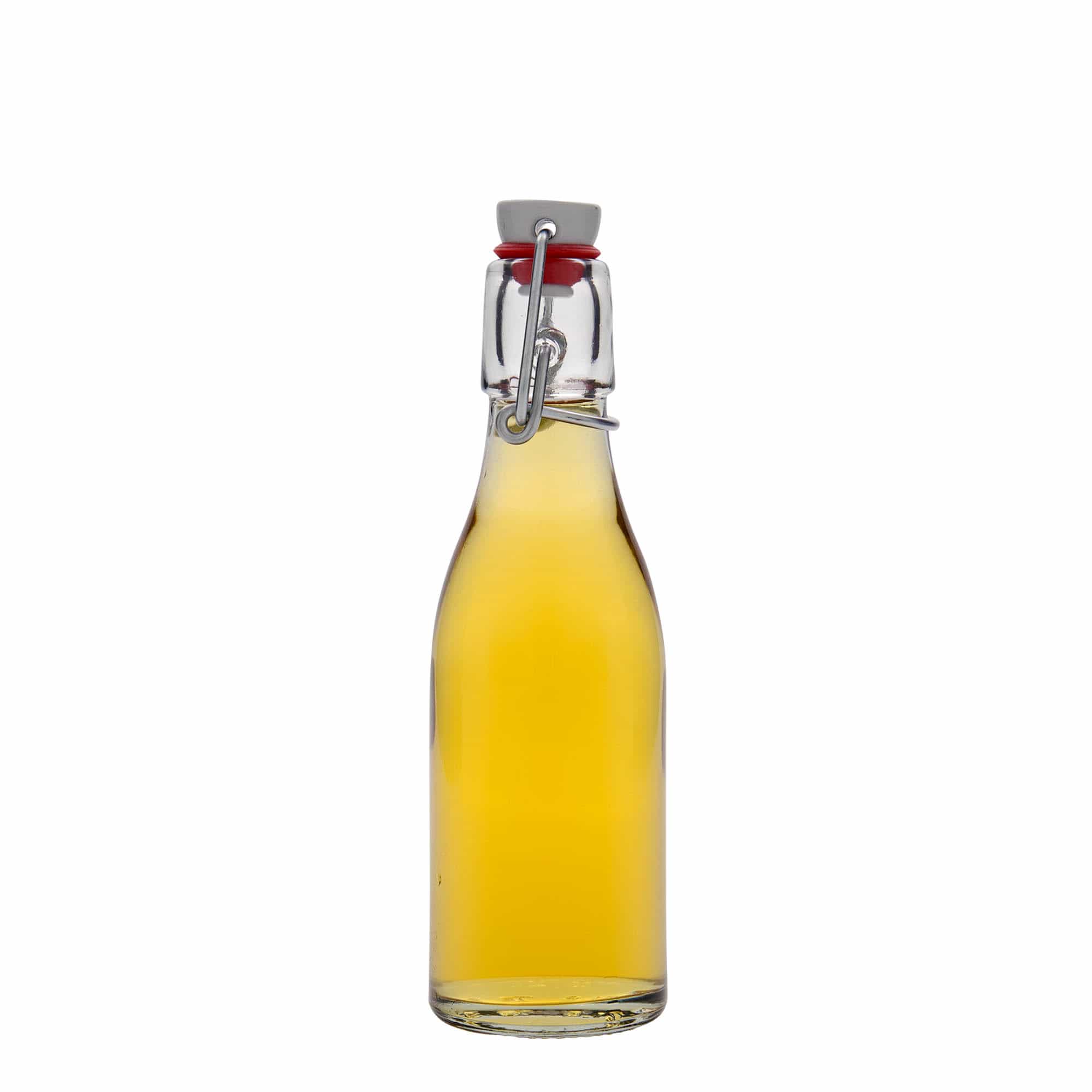 200 ml Glasflasche 'Paul', Mündung: Bügelverschluss