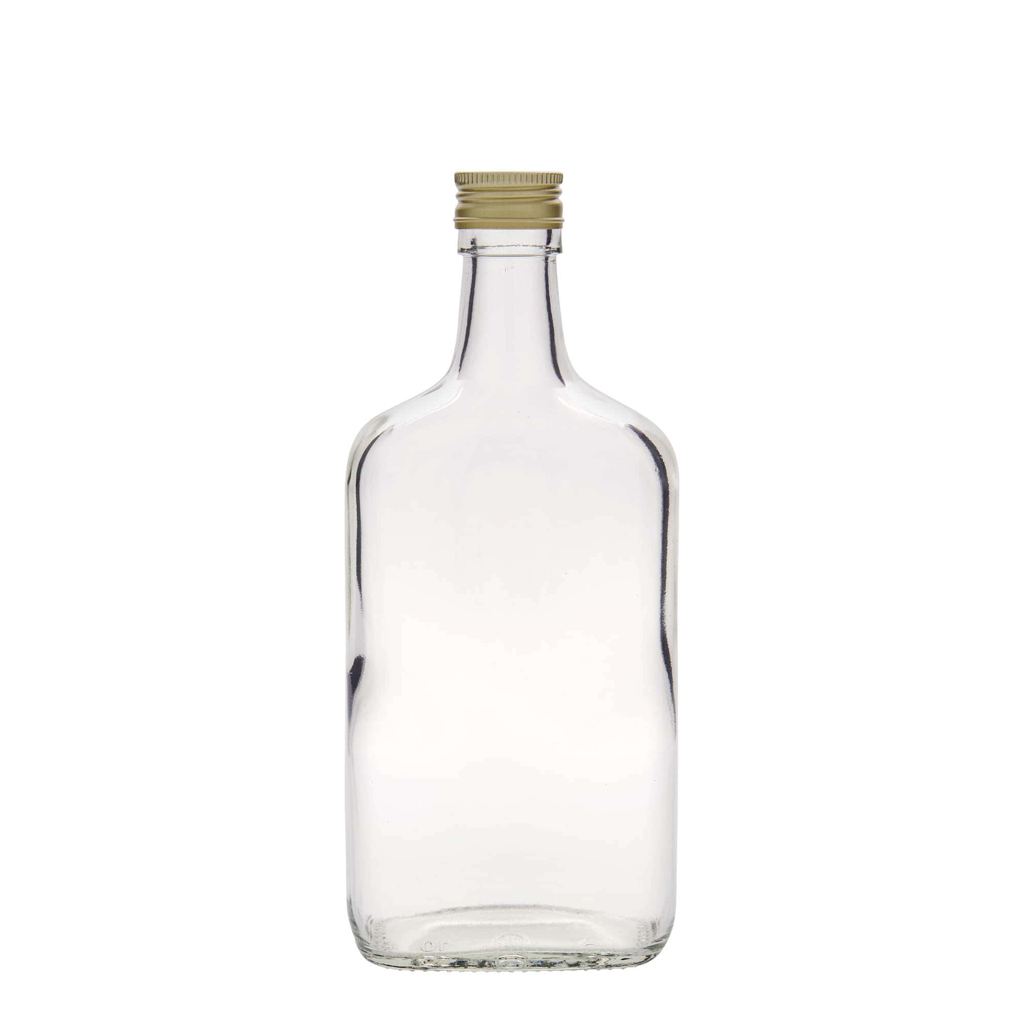 700 ml Glasflasche „Amaretto“, rechteckig, Mündung: PP 31,5
