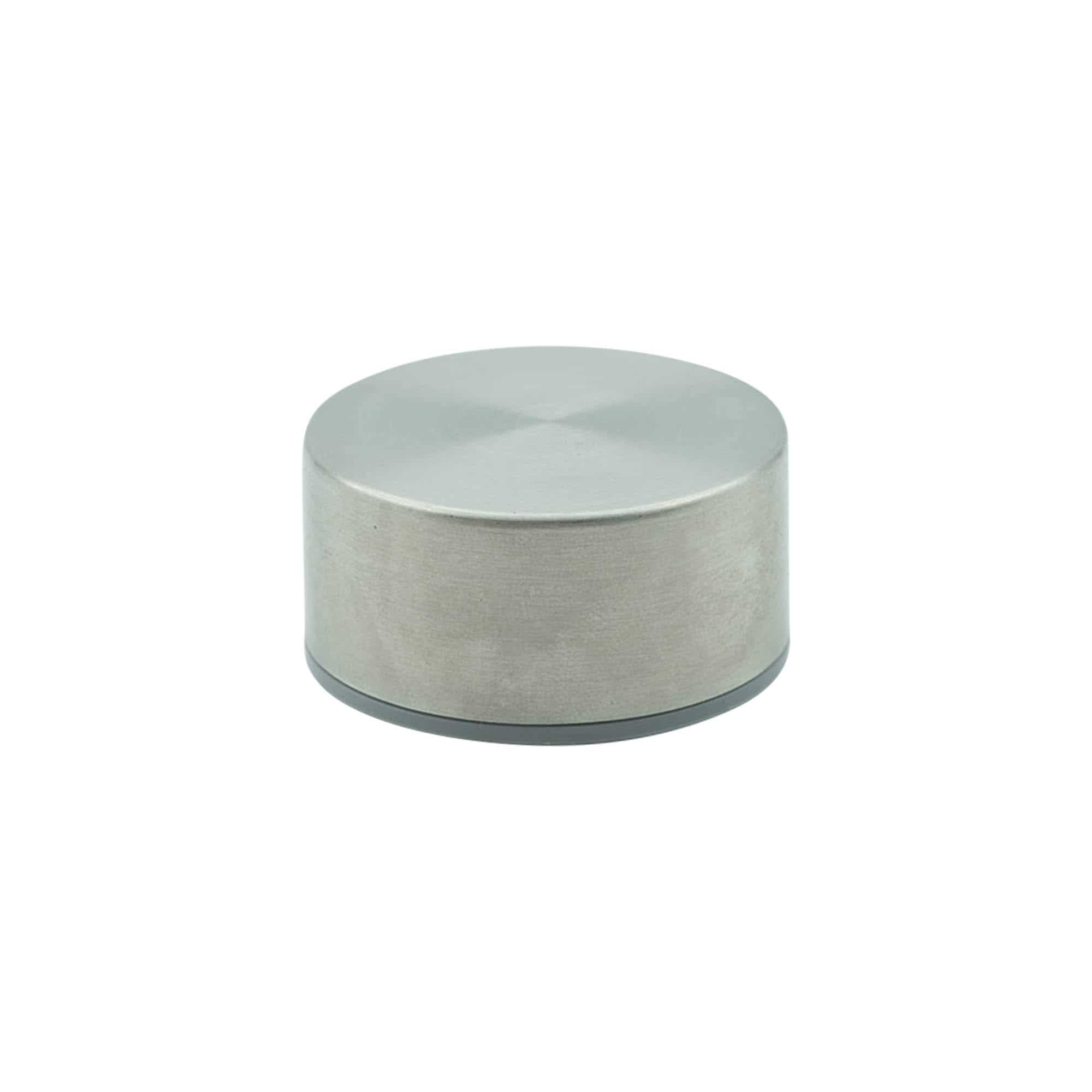 Schraubdeckel 'Perseus', Metall, silber Schraubdeckel 'Perseus', Metall, silber