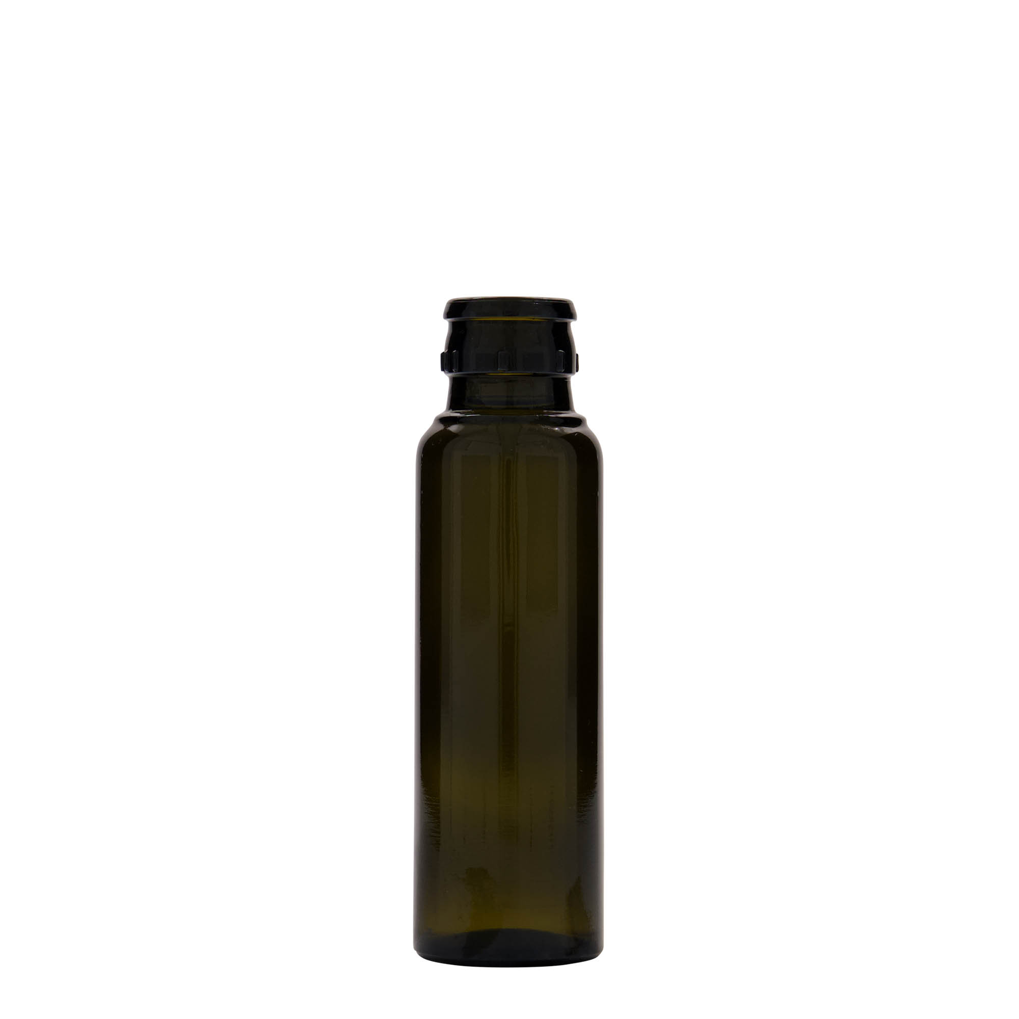 100 ml Essig-/Ölflasche 'Willy New', Glas, antikgrün, Mündung: DOP 100 ml Essig-/Ölflasche 'Willy New', Glas, antikgrün, Mündung: DOP