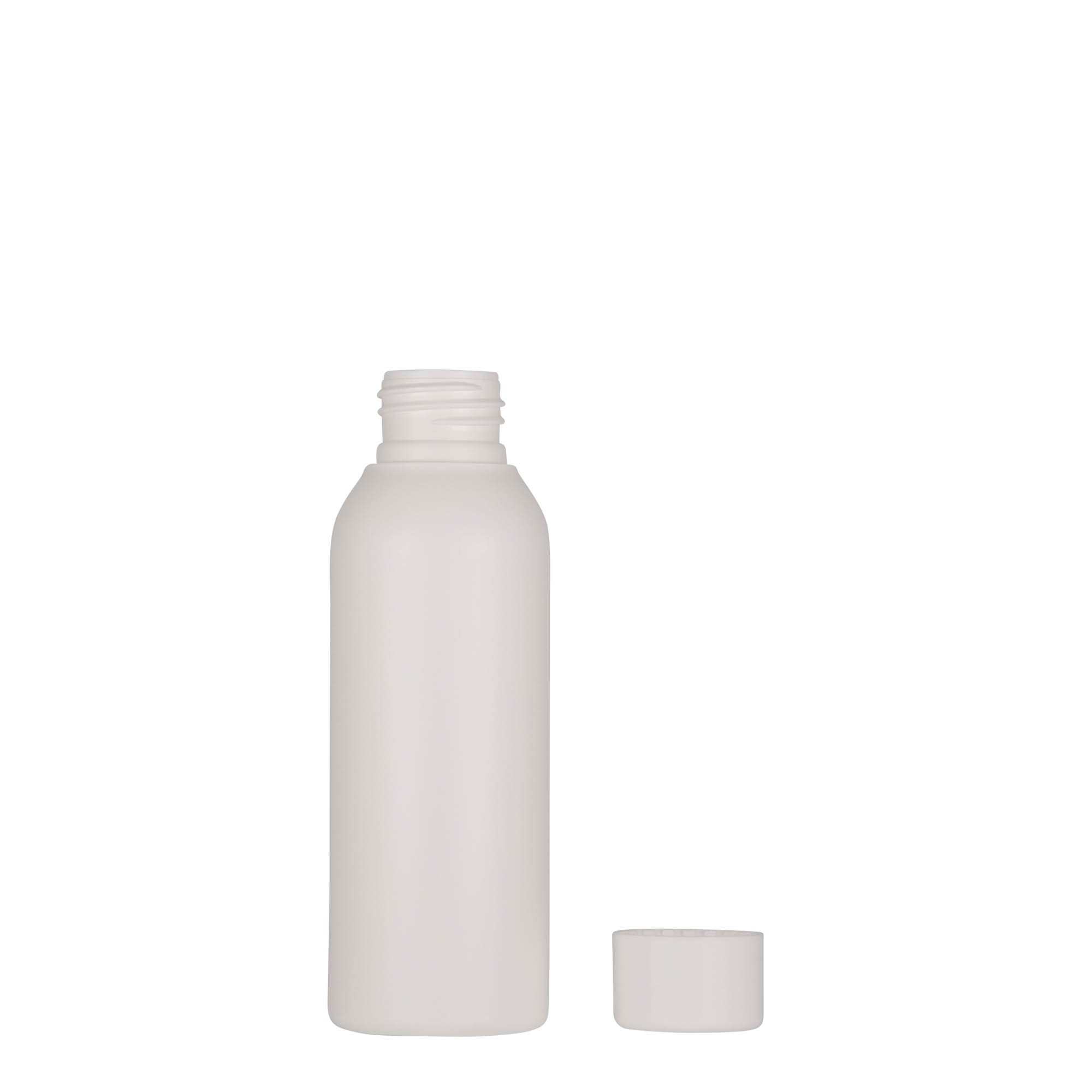 100 ml Kunststoffflasche 'Tuffy', HDPE, weiß, Mündung: 24/410 100 ml Kunststoffflasche 'Tuffy', HDPE, weiß, Mündung: 24/410