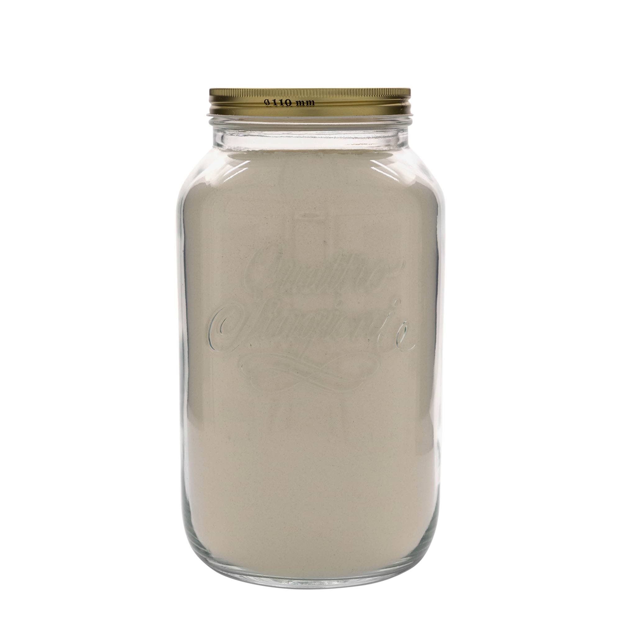 3.800 ml Glas „Quattro Stagioni“, Mündung: Schraubverschluss
