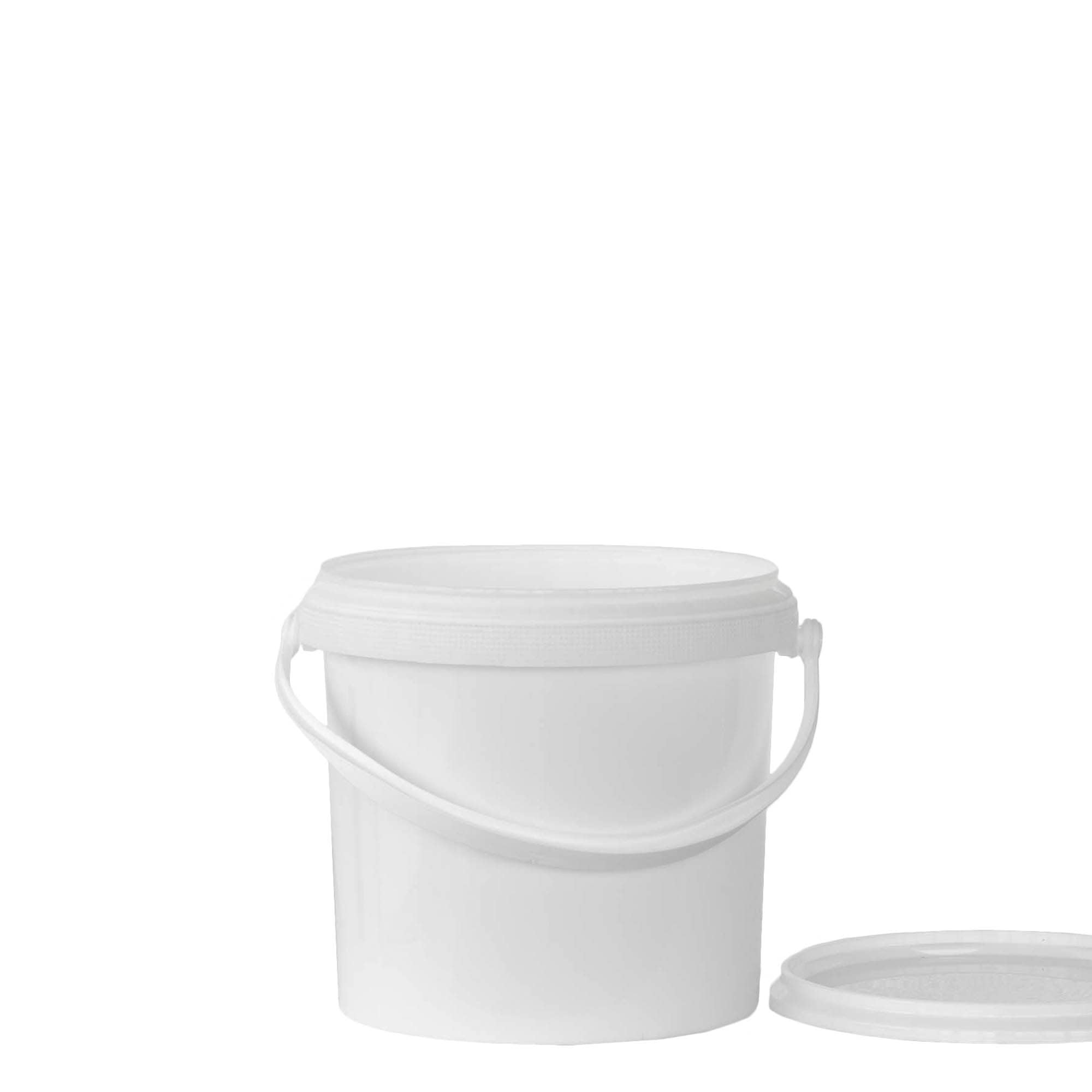 2,5 l Eimer, PP-Kunststoff, weiß