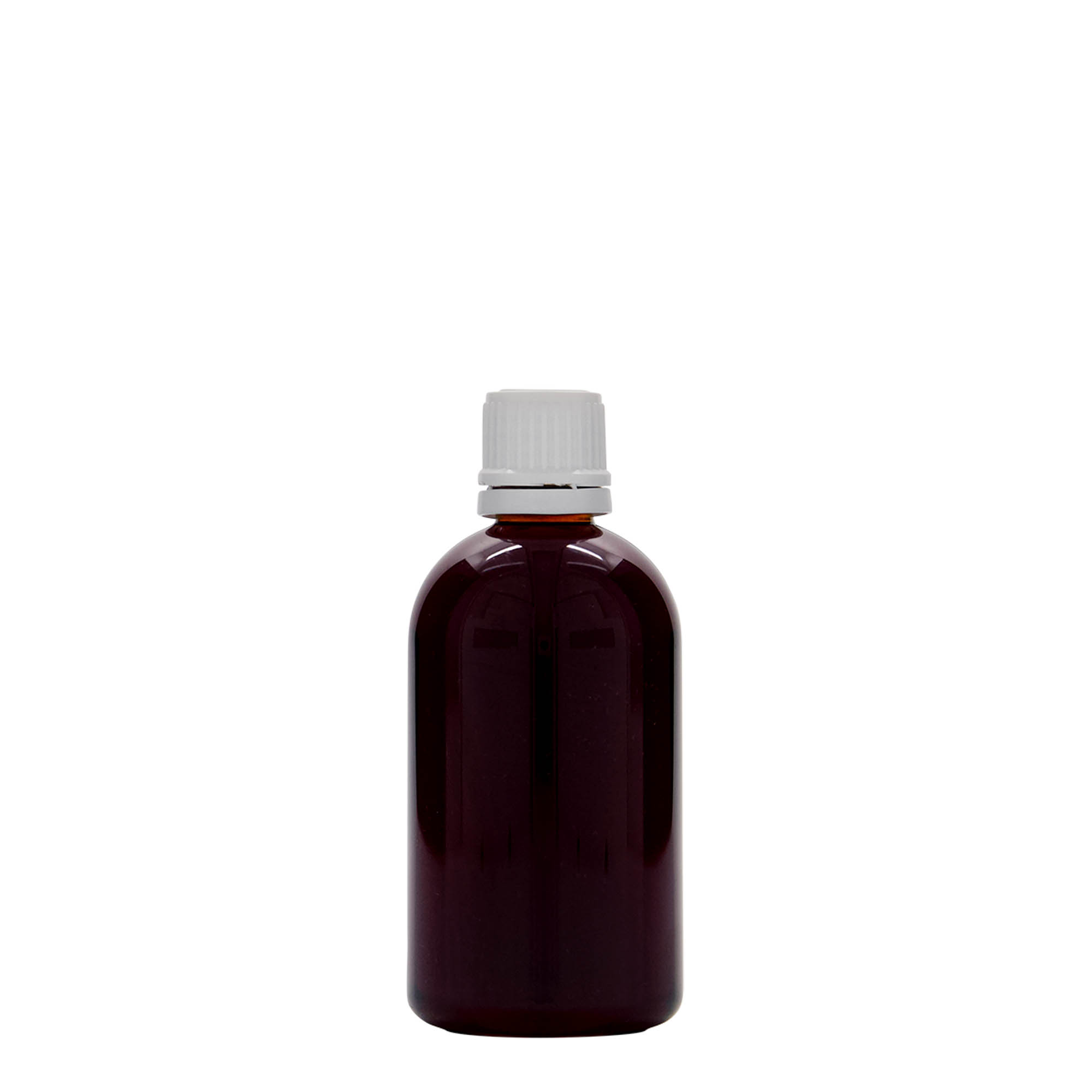 100 ml PET-Medizinflasche 'Easy Living', Kunststoff, Mündung: DIN 18