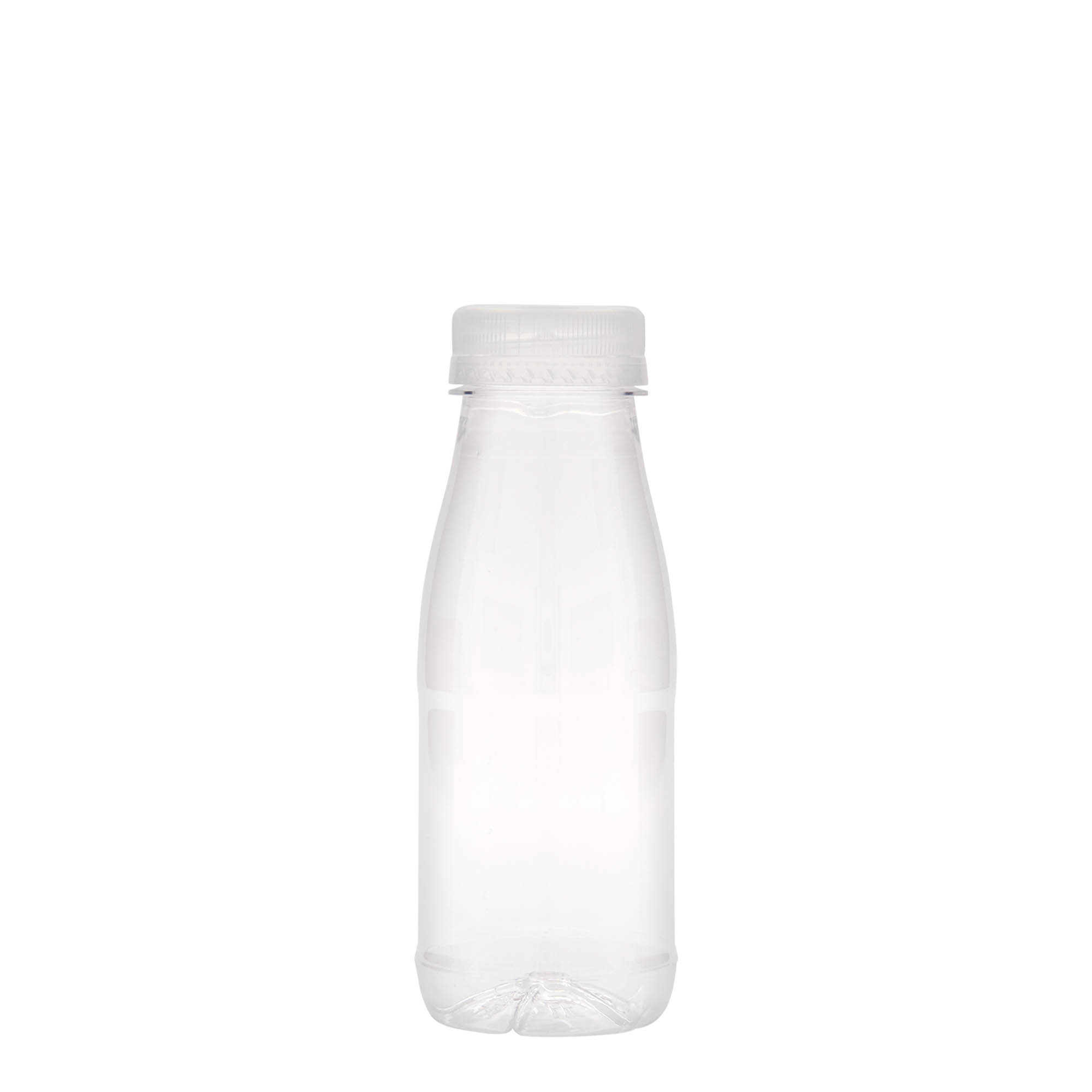 250 ml PET-Flasche 'Milk and Juice', Kunststoff, Mündung: 38 mm