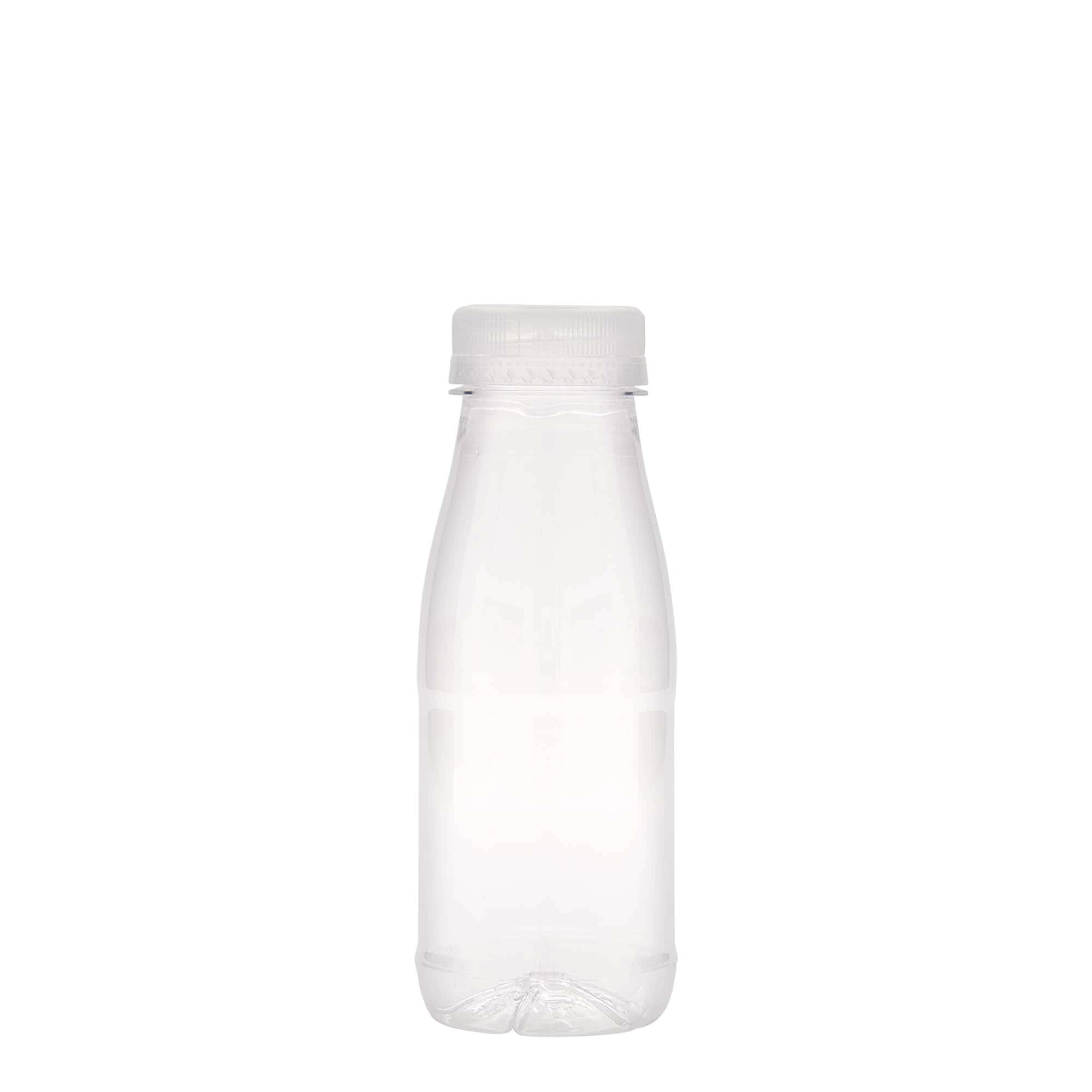 250 ml PET-Flasche „Milk and Juice“, Kunststoff, Mündung: 38 mm