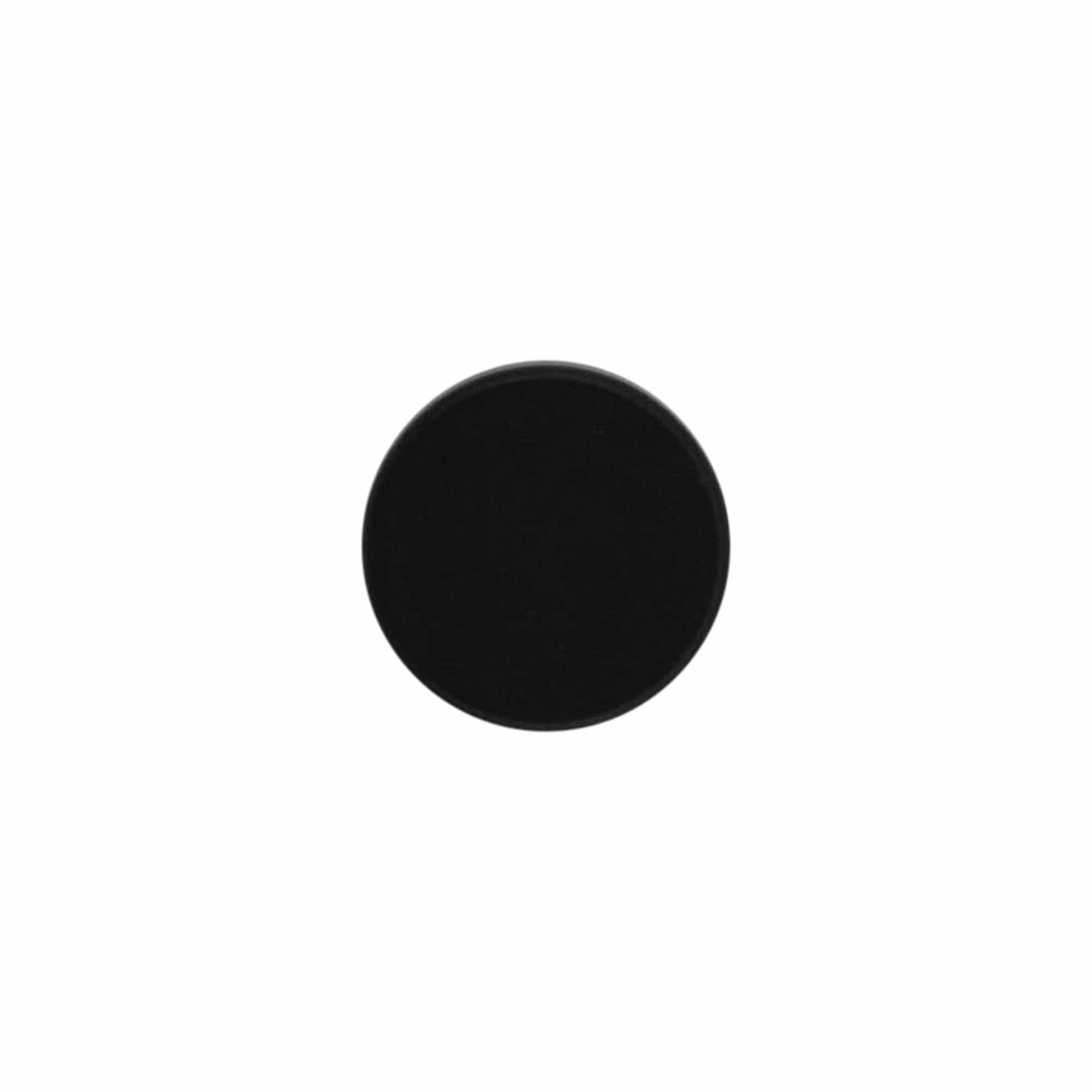 Griffkorken 19 mm, Kunststoff, schwarz, für Mündung: Kork