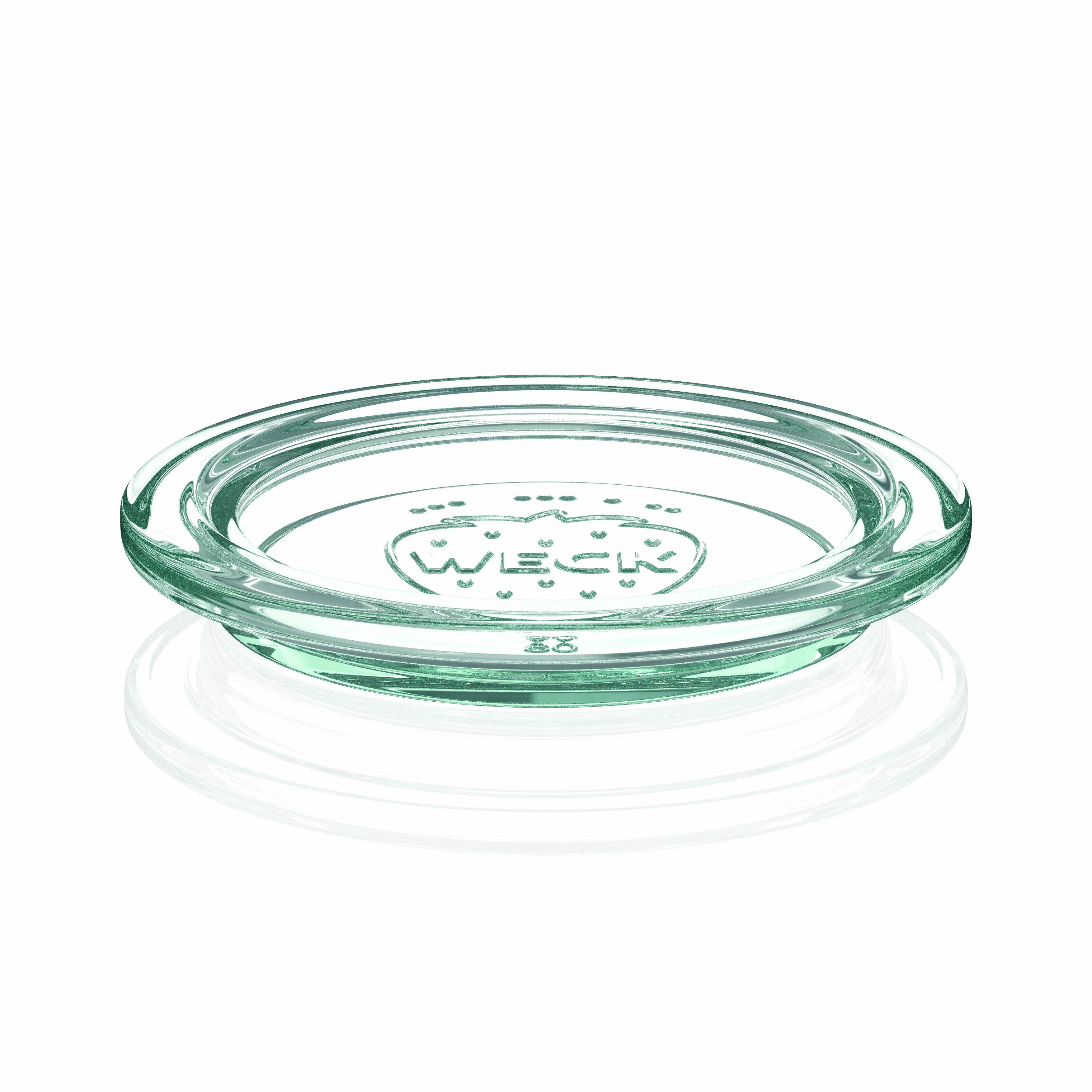 12x 165 ml WECK-Sturzglas mit Glasdeckel RR 80