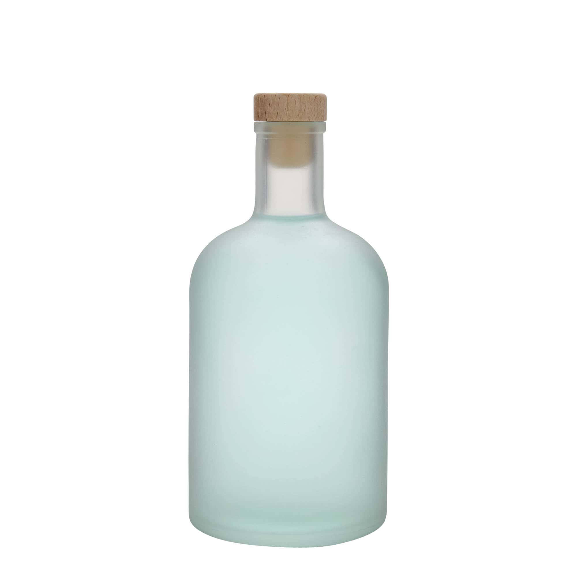 700 ml Glasflasche 'Gerardino', geeist, Mündung: Kork