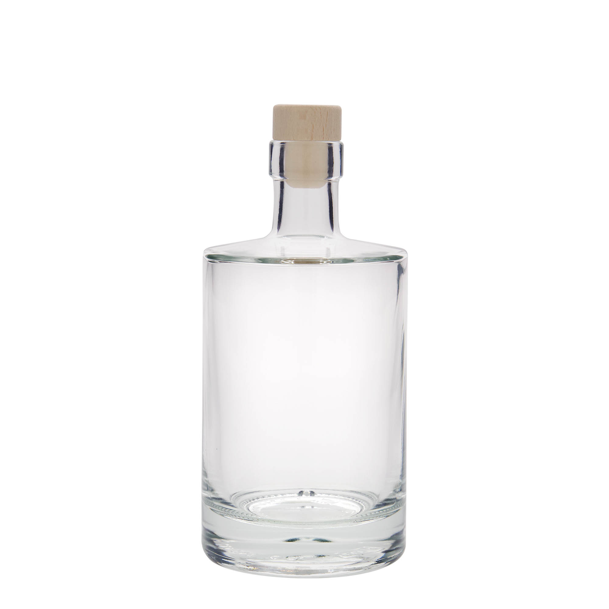 500 ml Glasflasche 'Aventura', Mündung: Kork 500 ml Glasflasche 'Aventura', Mündung: Kork