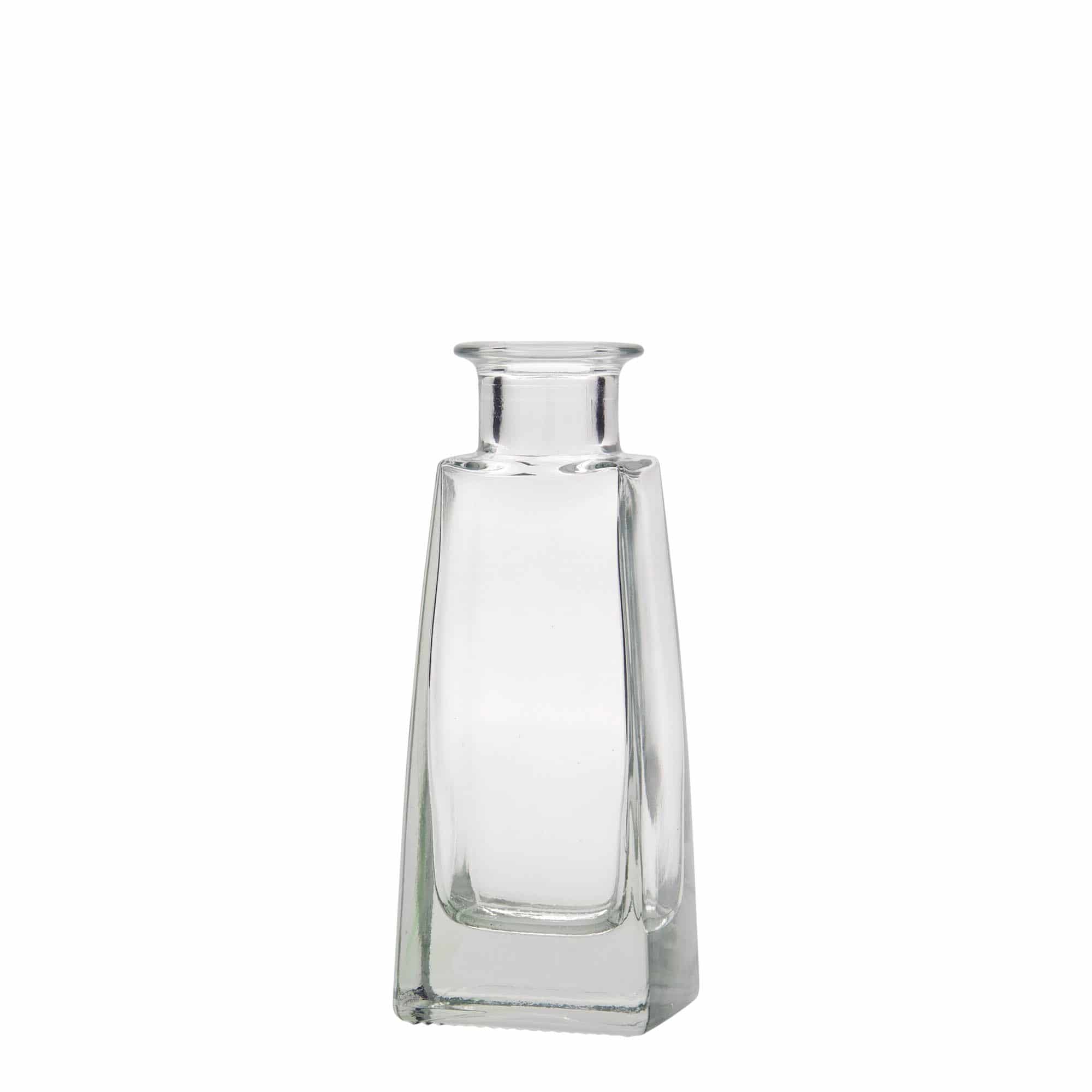 100 ml Glasflasche 'Timmy', rechteckig, Mündung: Kork 100 ml Glasflasche 'Timmy', rechteckig, Mündung: Kork