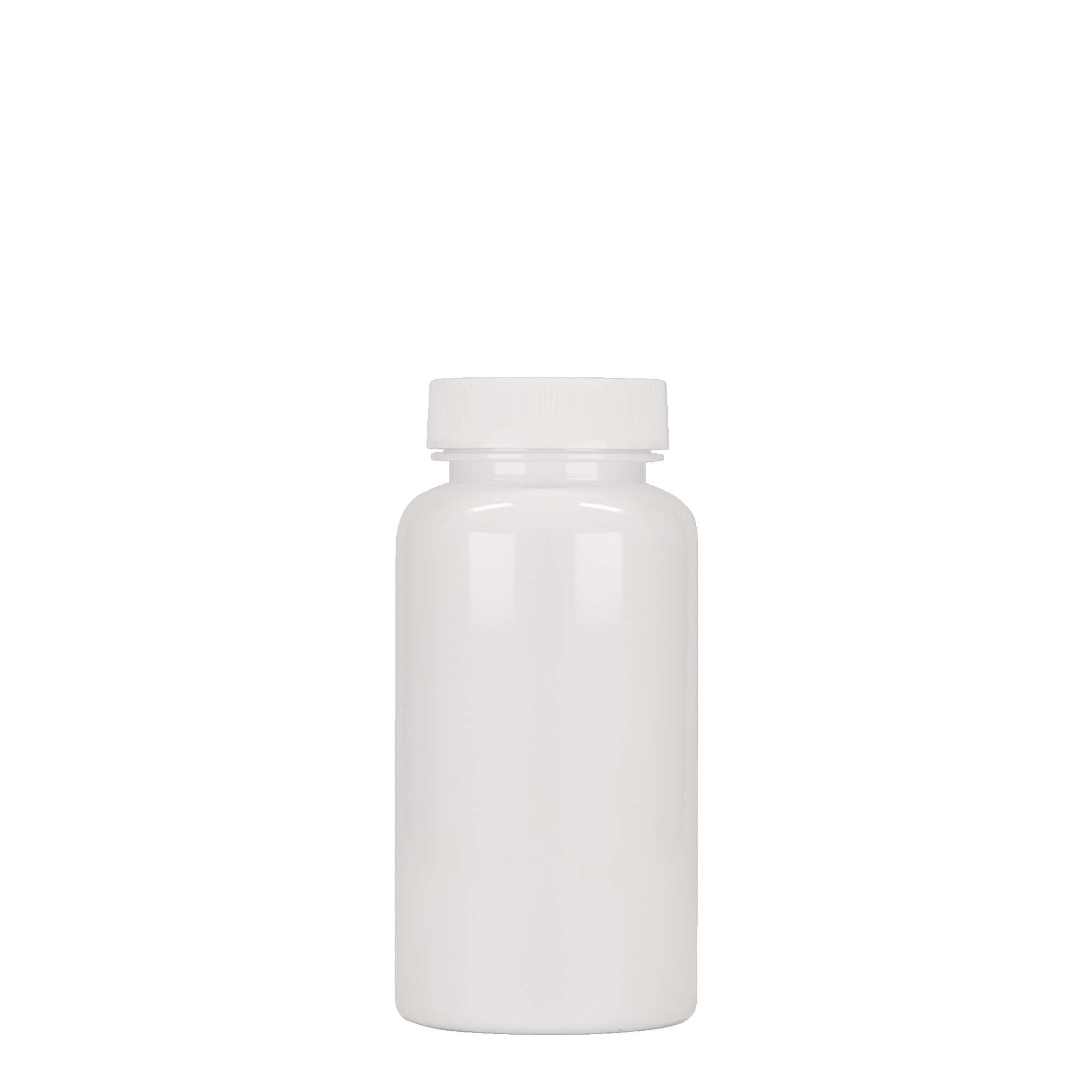 150 ml PET-Packer, Kunststoff, weiß, Mündung: 38/400