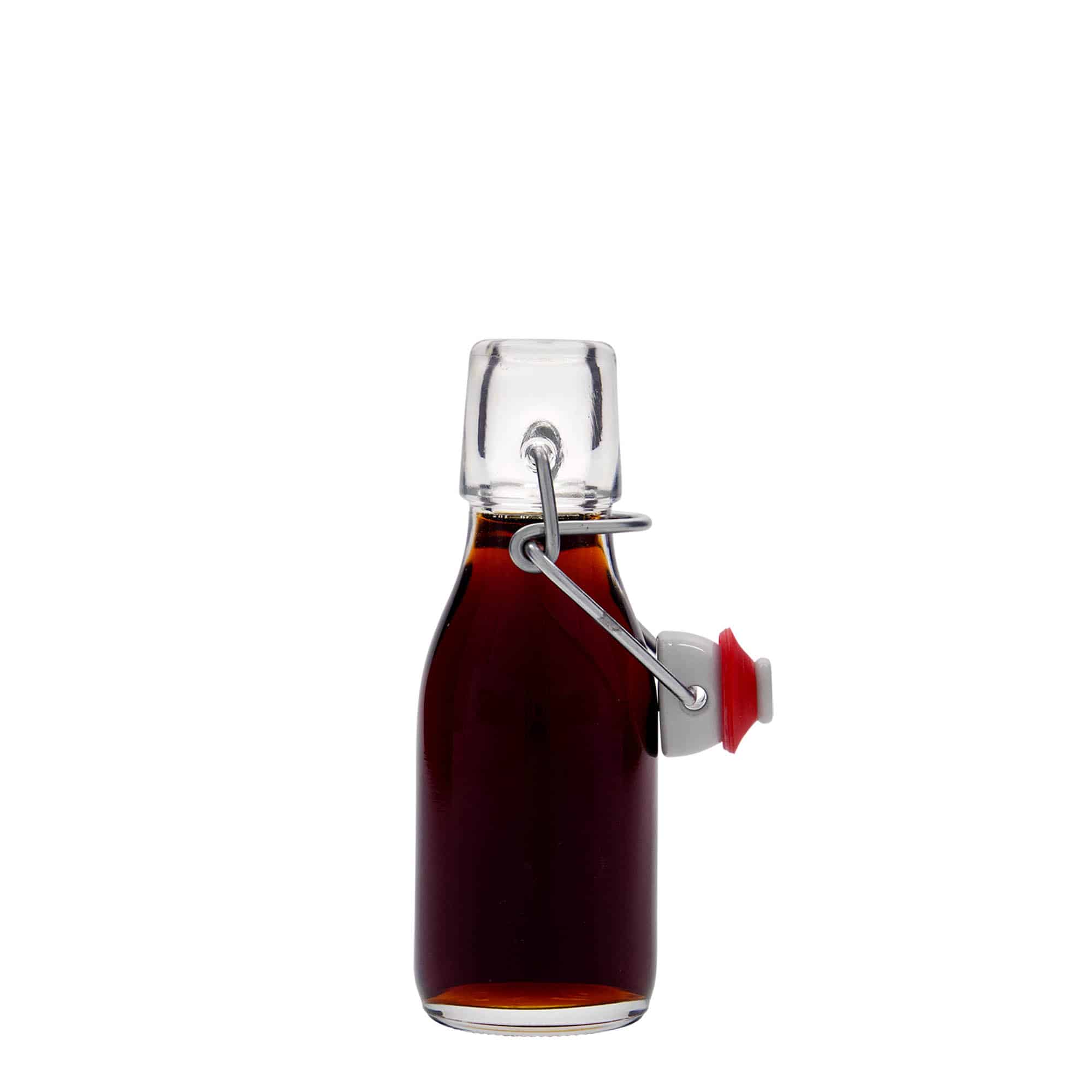100 ml Glasflasche 'Paul', Mündung: Bügelverschluss 100 ml Glasflasche 'Paul', Mündung: Bügelverschluss