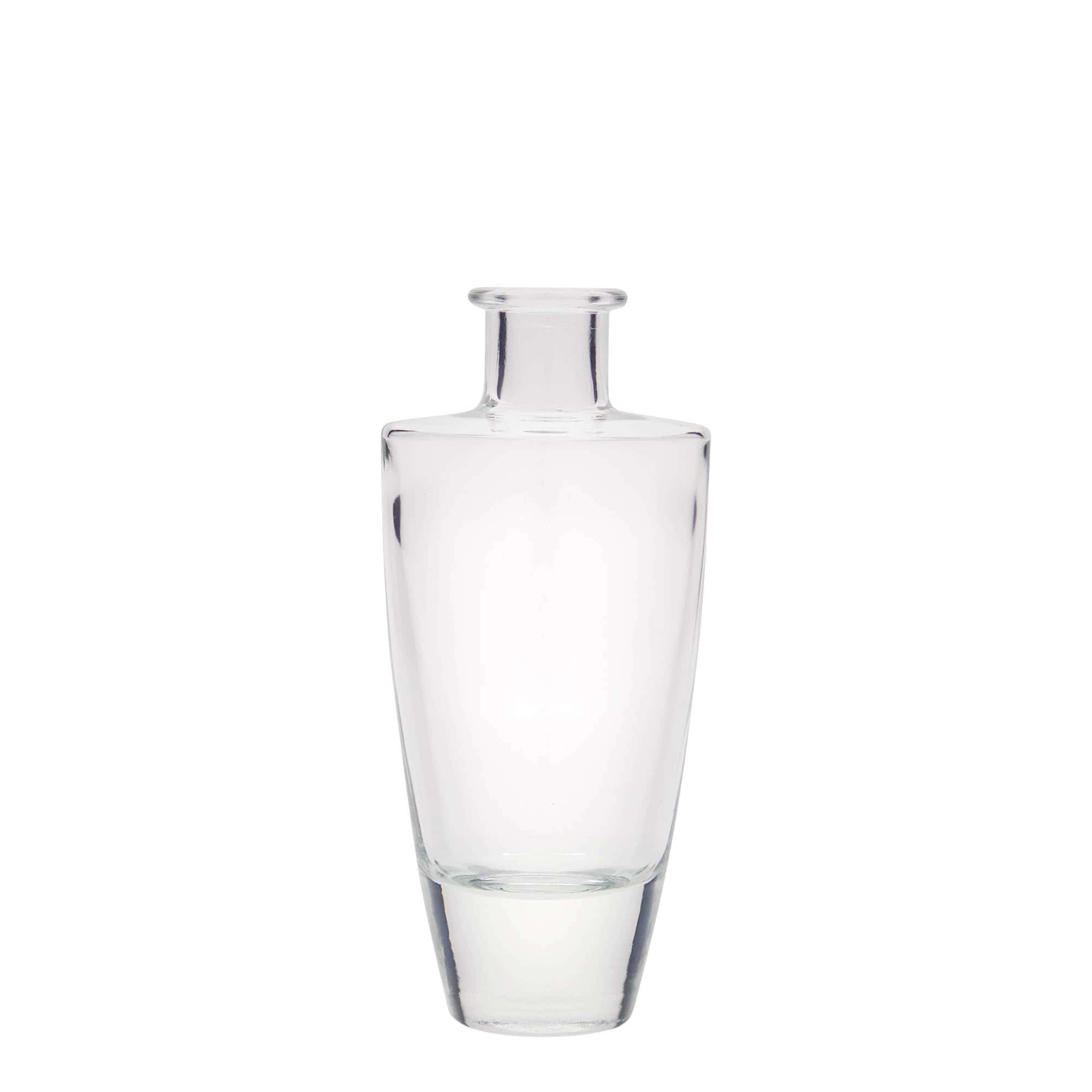 200 ml Glasflasche 'Vanessa', oval, Mündung: Kork 200 ml Glasflasche 'Vanessa', oval, Mündung: Kork