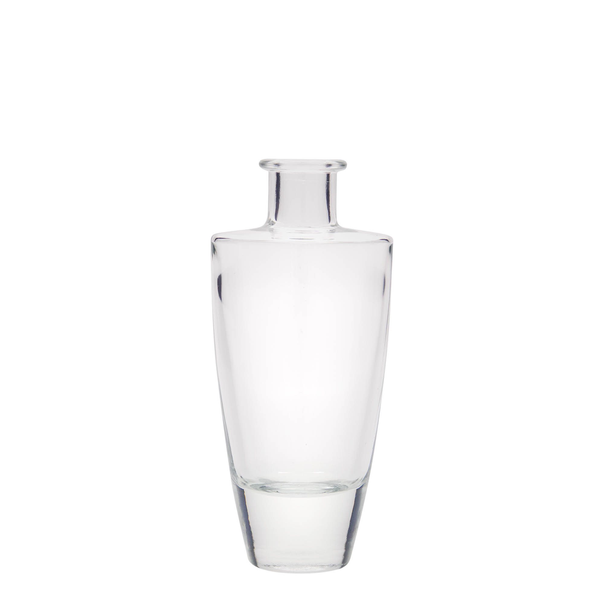 200 ml Glasflasche 'Vanessa', oval, Mündung: Kork 200 ml Glasflasche 'Vanessa', oval, Mündung: Kork