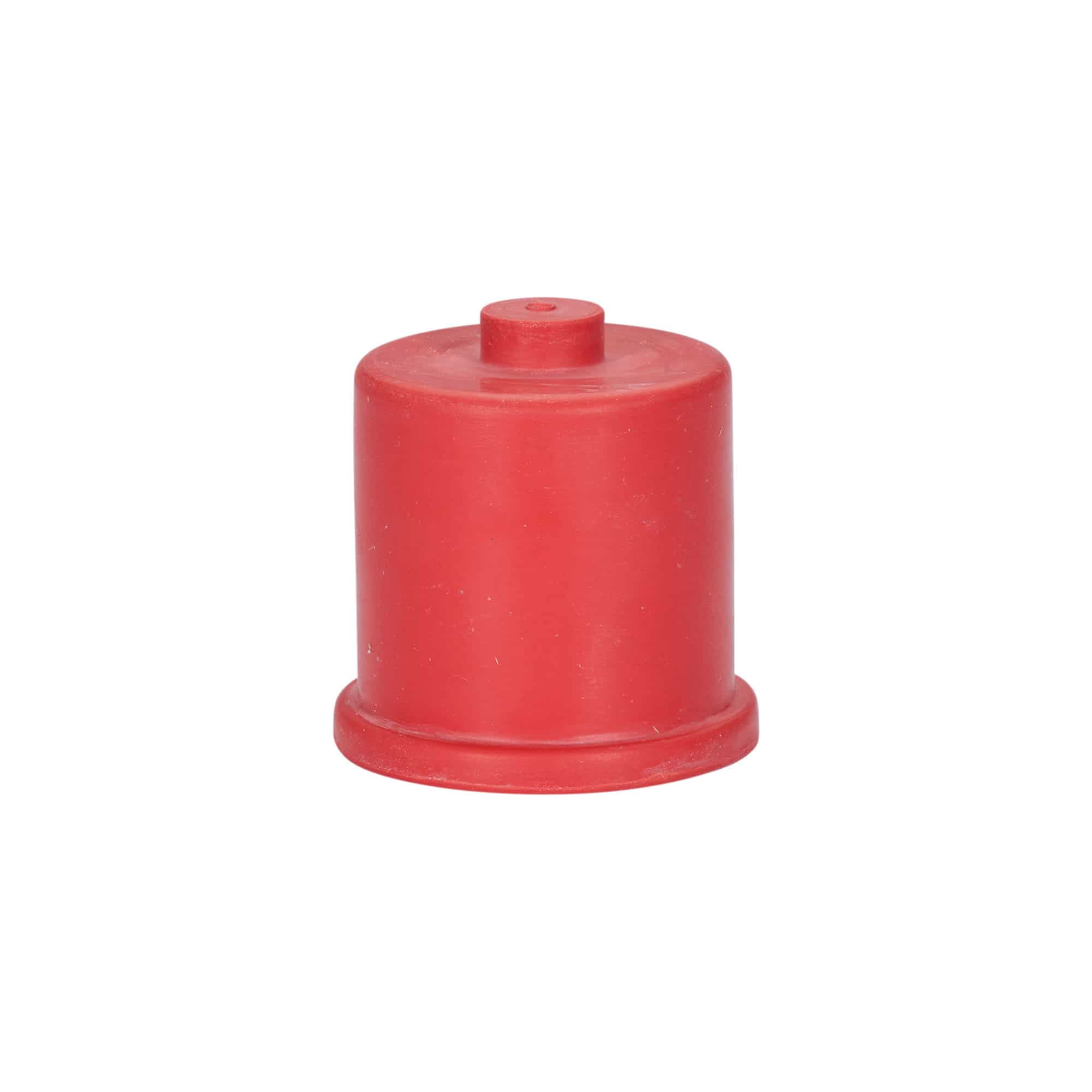 Mostkappe Typ 4a, Gummi, rot Mostkappe Typ 4a, Gummi, rot