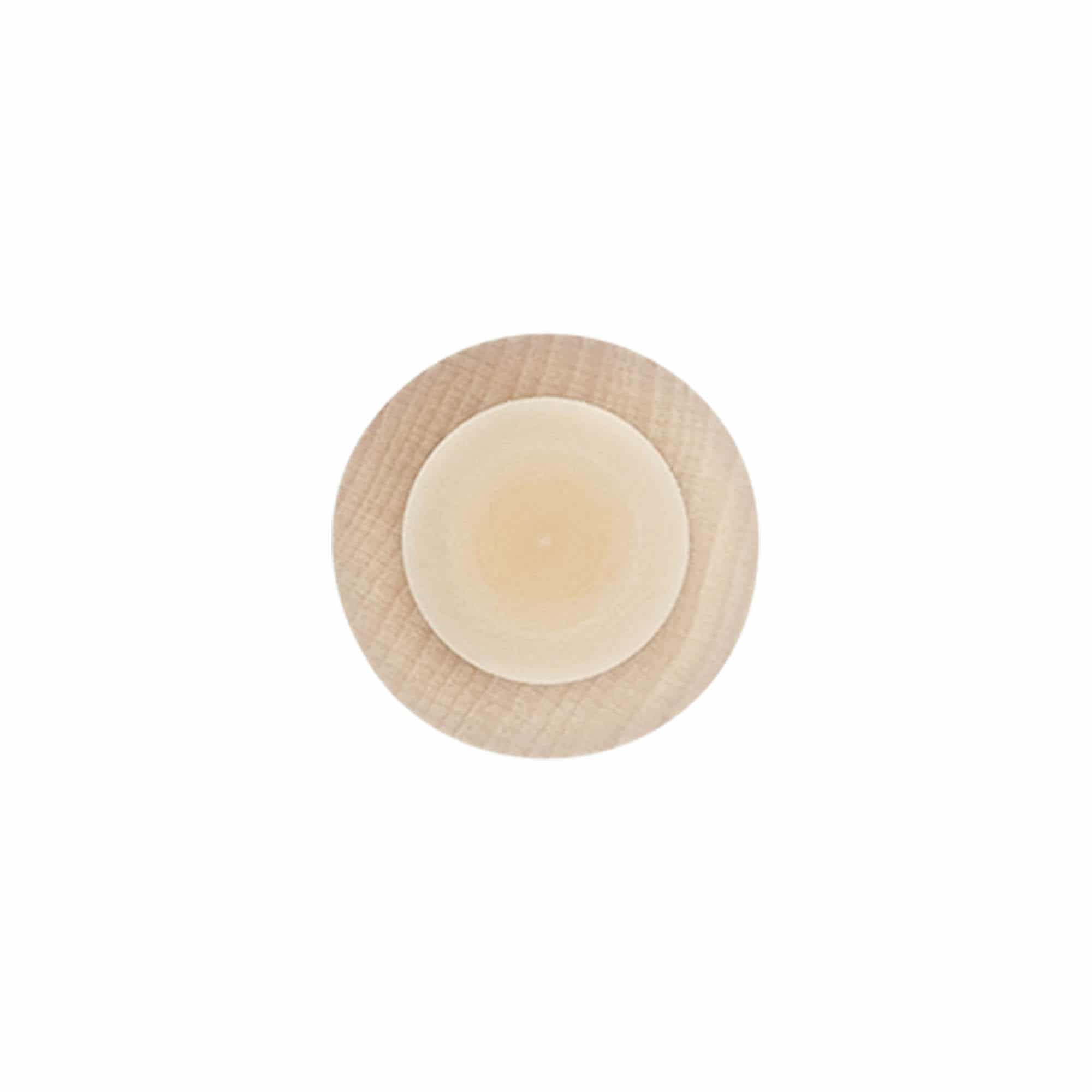 Griffkorken 21,5 mm, Holz/Kunststoff, für Mündung: Kork