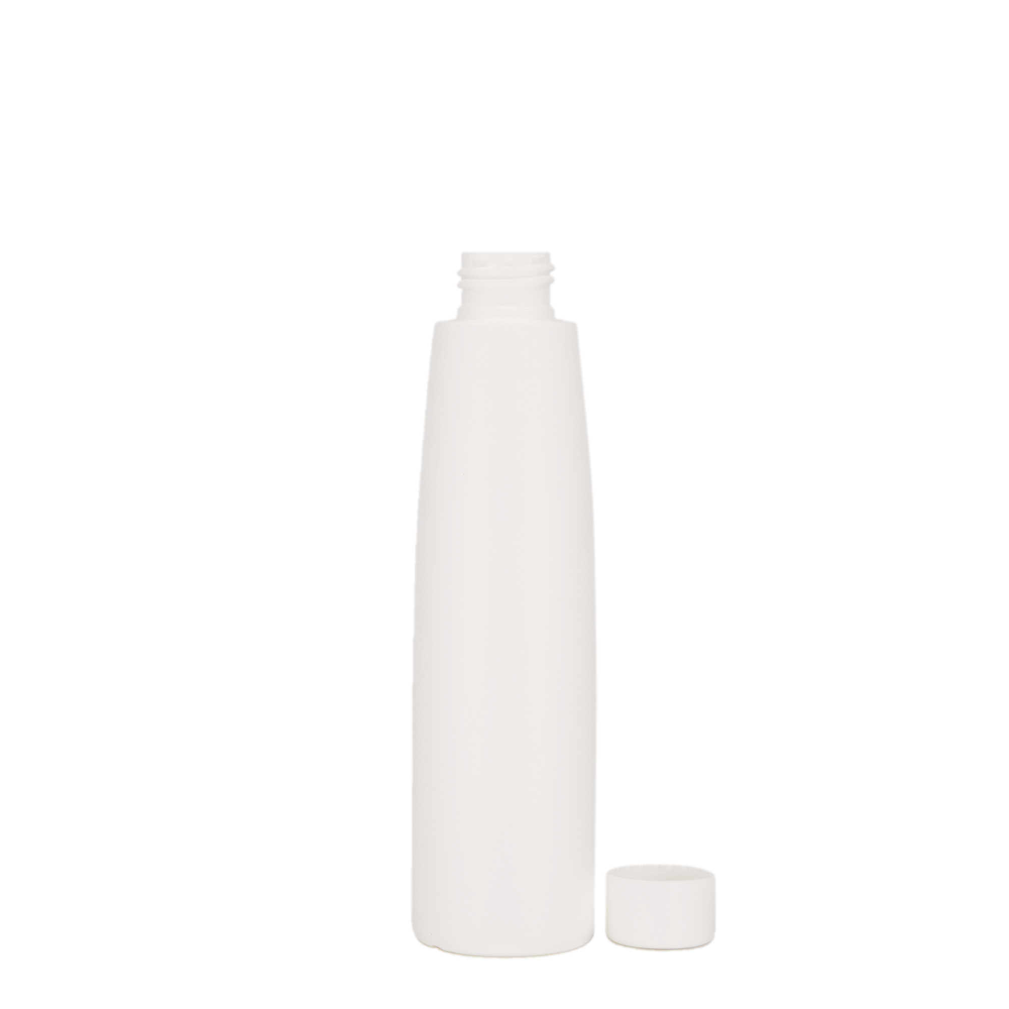 200 ml Kunststoffflasche 'Donald', HDPE, weiß, Mündung: 24/410 200 ml Kunststoffflasche 'Donald', HDPE, weiß, Mündung: 24/410