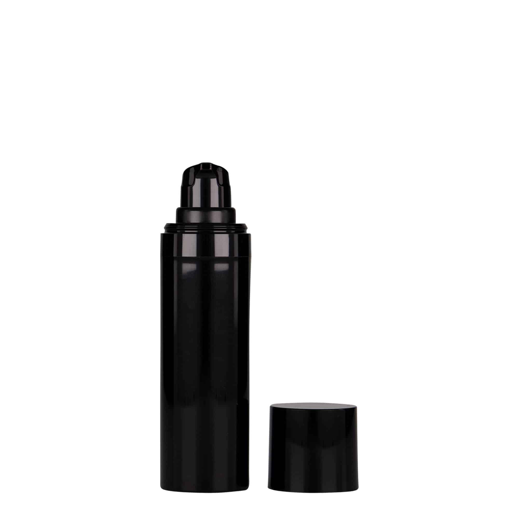 30 ml Airless Dispenser 'Micro', PP-Kunststoff, schwarz