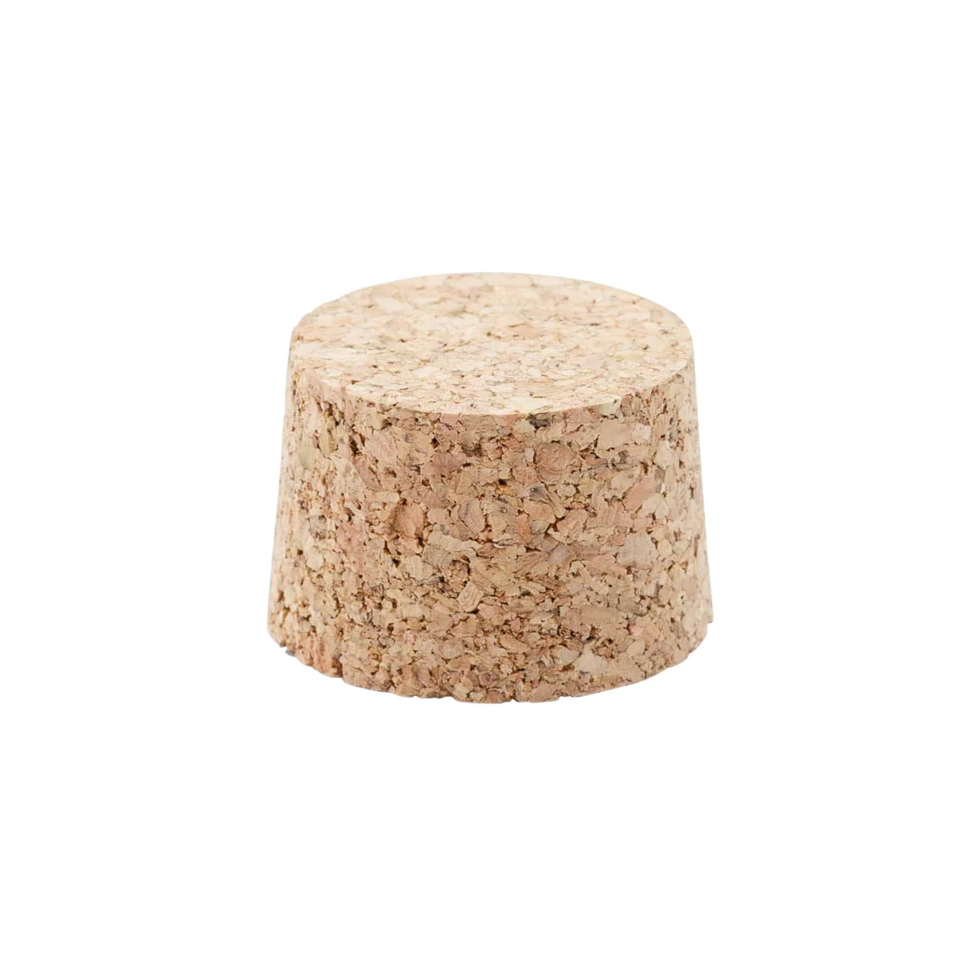 Spitzkorken 38-42 x 27, Presskork, beige, für Mündung: Kork Spitzkorken 38-42 x 27, Presskork, beige, für Mündung: Kork
