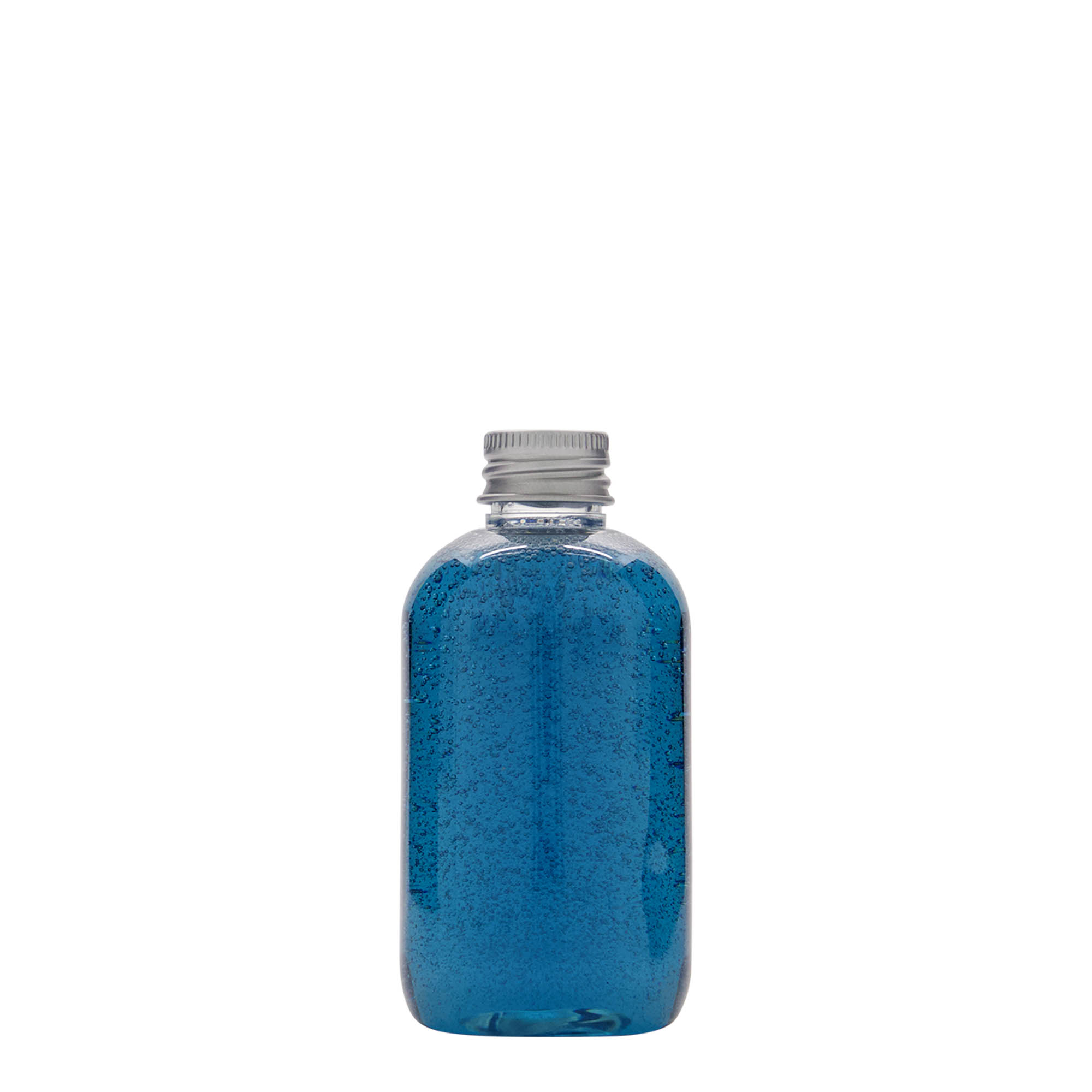 100 ml PET-Flasche 'Boston', Kunststoff, Mündung: 20/410 100 ml PET-Flasche 'Boston', Kunststoff, Mündung: 20/410