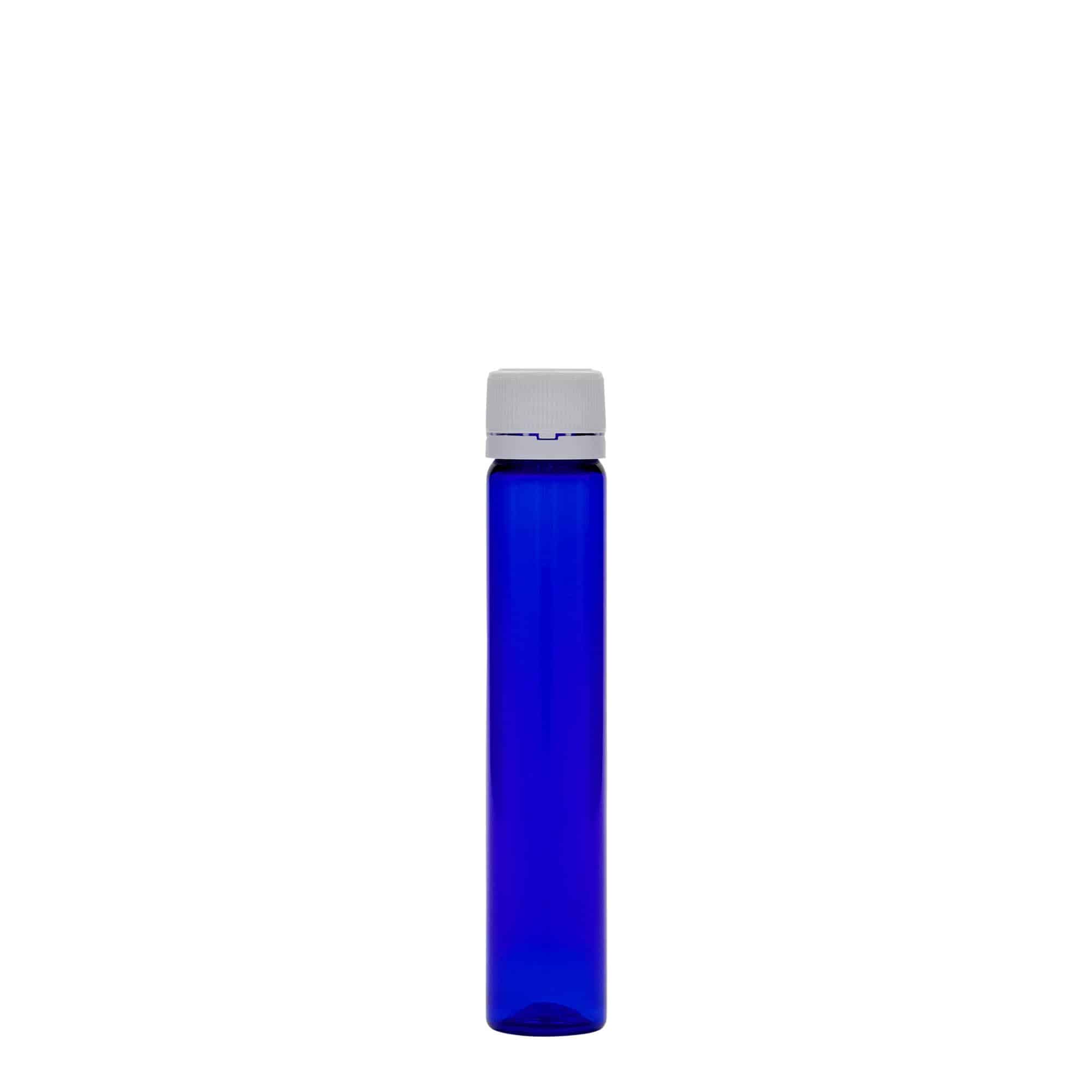 25 ml PET-Röhrchen, Kunststoff, royalblau, Mündung: Schraubverschluss 25 ml PET-Röhrchen, Kunststoff, royalblau, Mündung: Schraubverschluss