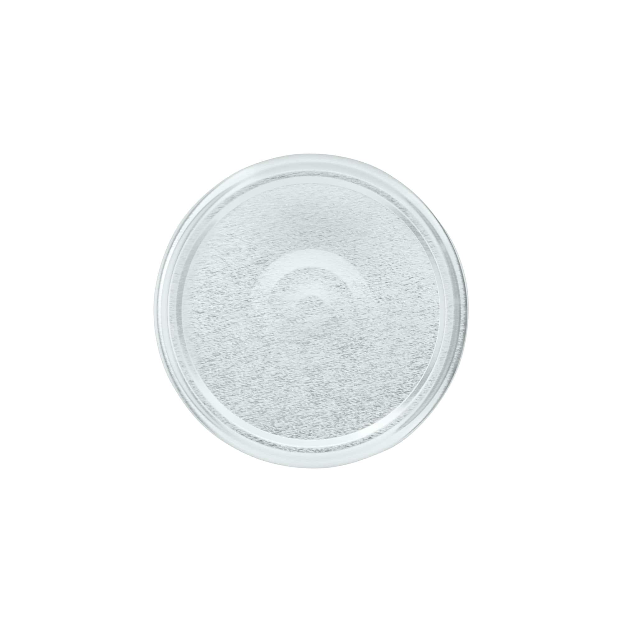 Twist-Off-Deckel, Weißblech, silber, für Mündung: TO 82