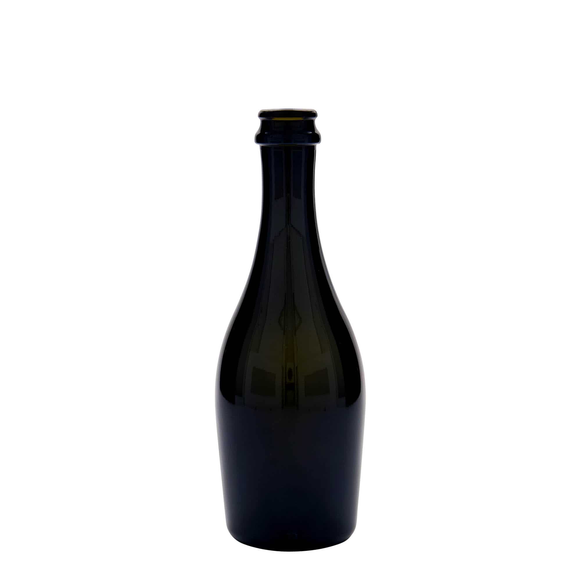 330 ml Sektflasche 'Carmen', Glas, antikgrün, Mündung: Kronkorken 330 ml Sektflasche 'Carmen', Glas, antikgrün, Mündung: Kronkorken