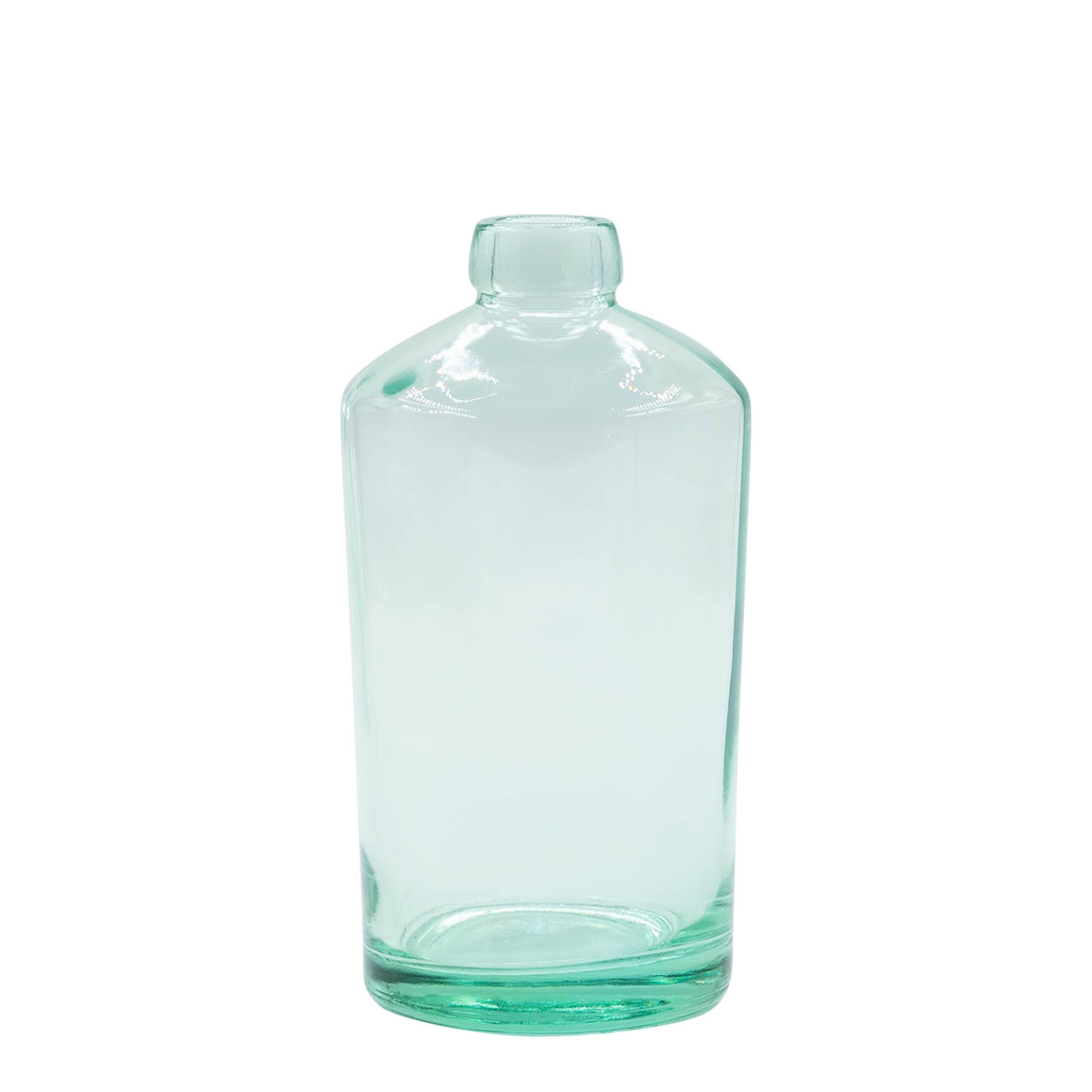 700 ml Glasflasche 'Barrel', Mündung: Kork 700 ml Glasflasche 'Barrel', Mündung: Kork