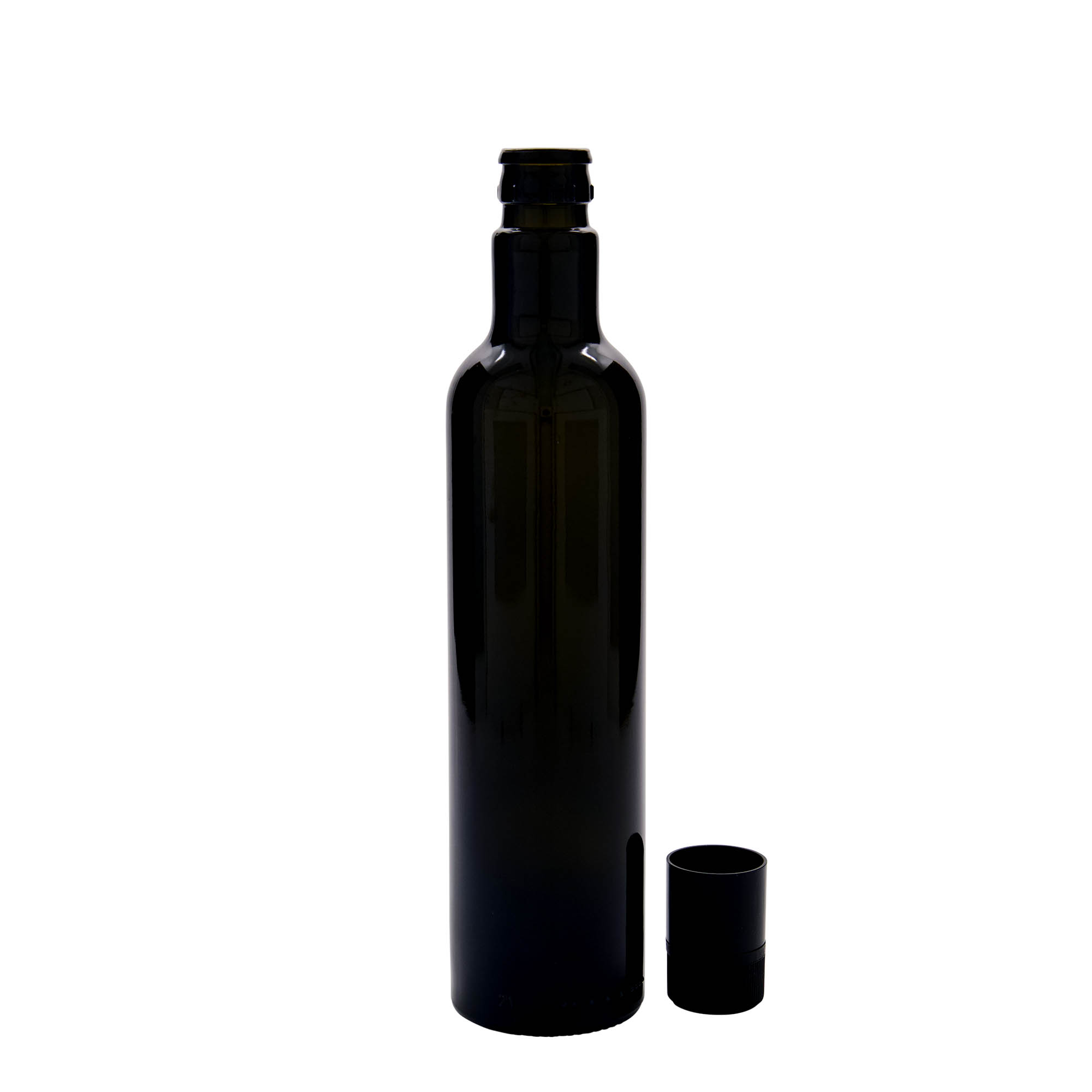 500 ml Essig-/Ölflasche 'Willy New', Glas, antikgrün, Mündung: DOP 500 ml Essig-/Ölflasche 'Willy New', Glas, antikgrün, Mündung: DOP
