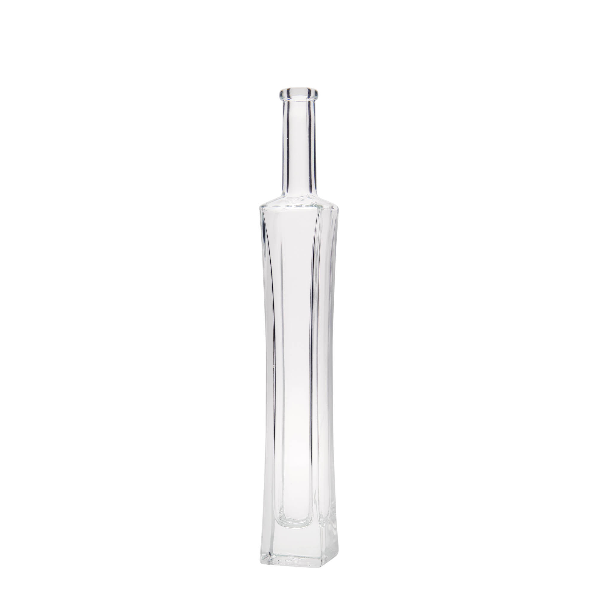 100 ml Glasflasche 'Koko', quadratisch, Mündung: Kork 100 ml Glasflasche 'Koko', quadratisch, Mündung: Kork