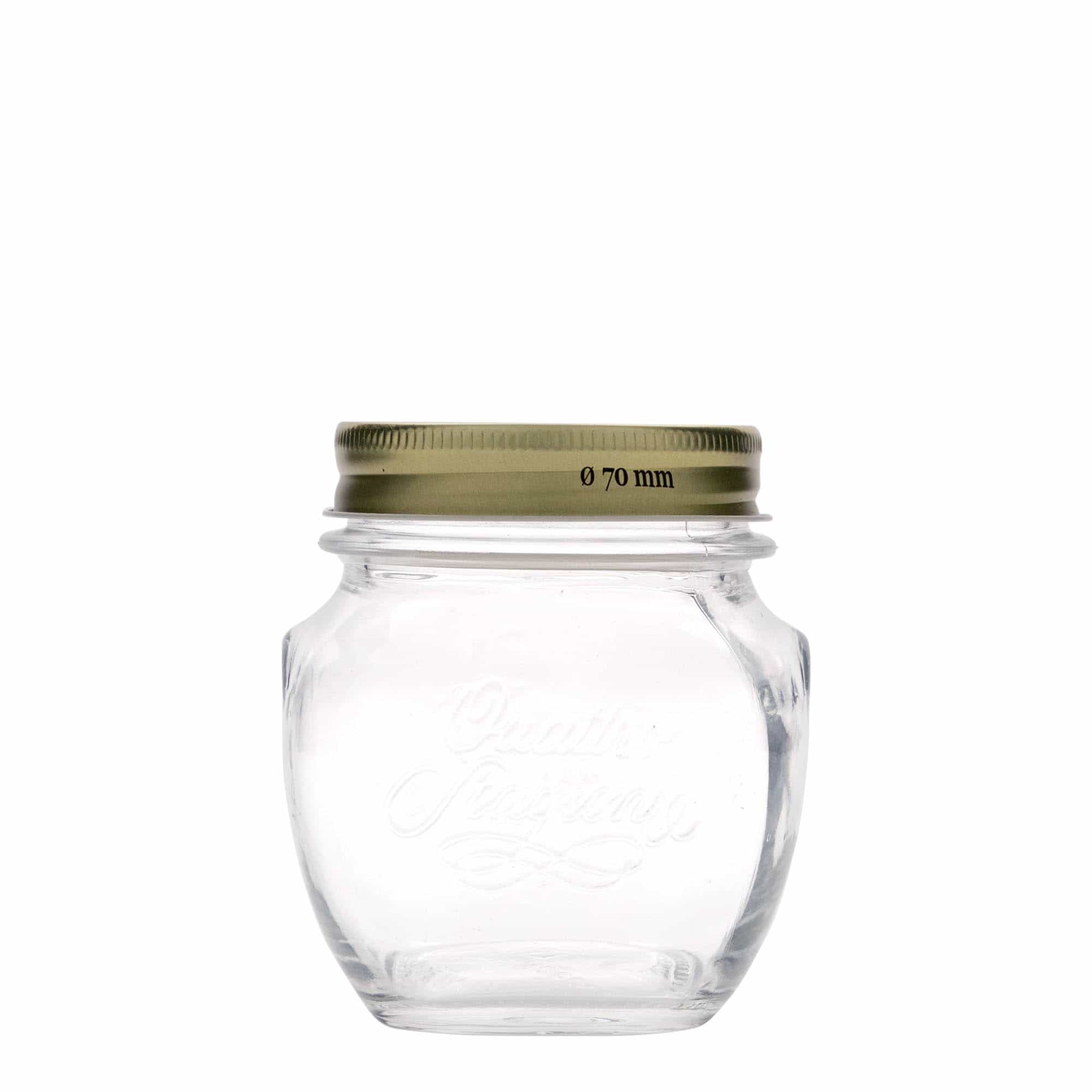 300 ml Schmuckglas 'Quattro Stagioni', Mündung: Schraubverschluss