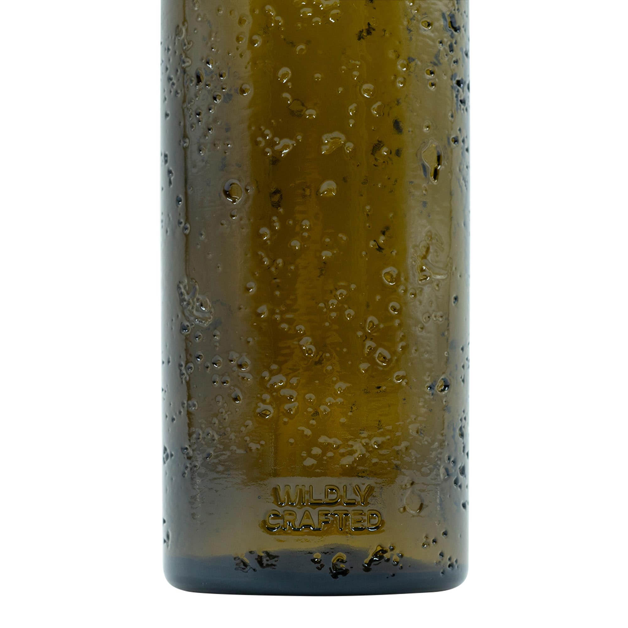 500 ml Wildly Crafted Glasflasche 'Bobber Jr', braun, Mündung: Kork