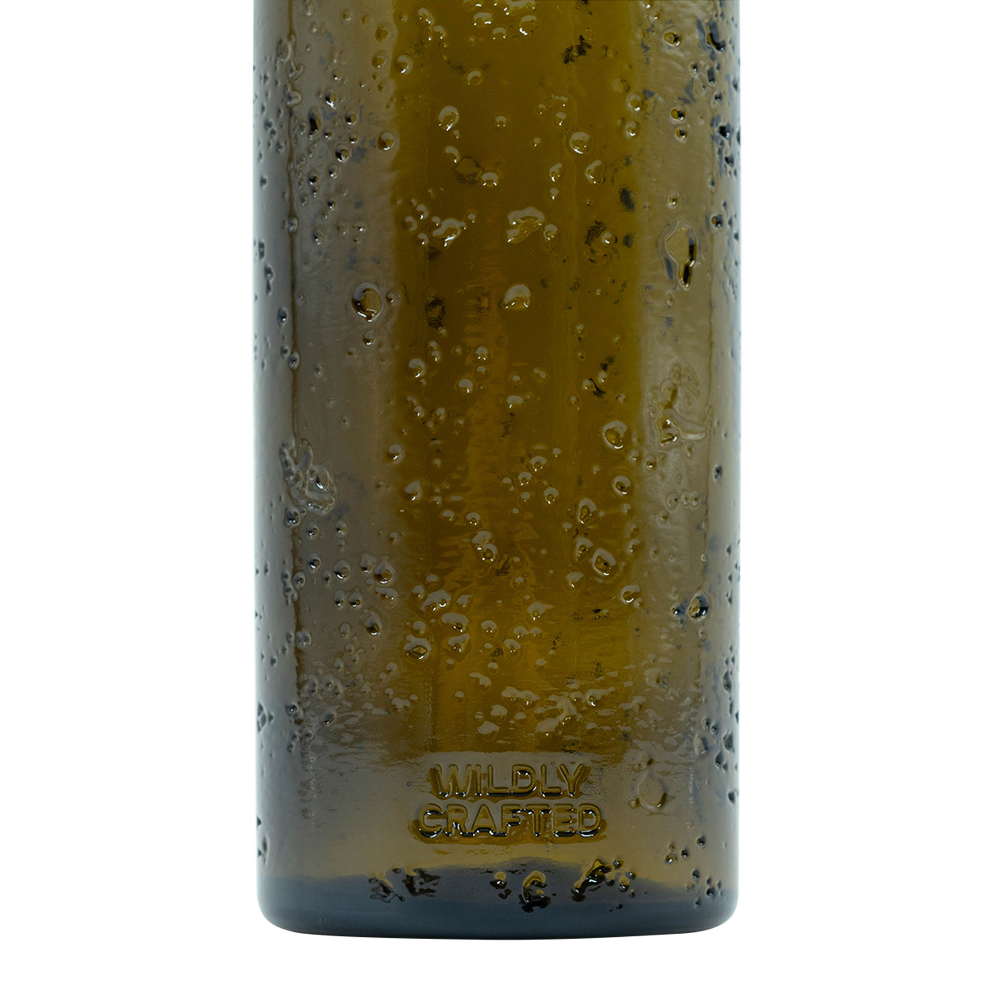 500 ml Wildly Crafted Glasflasche „Bobber Jr“, braun, Mündung: Kork
