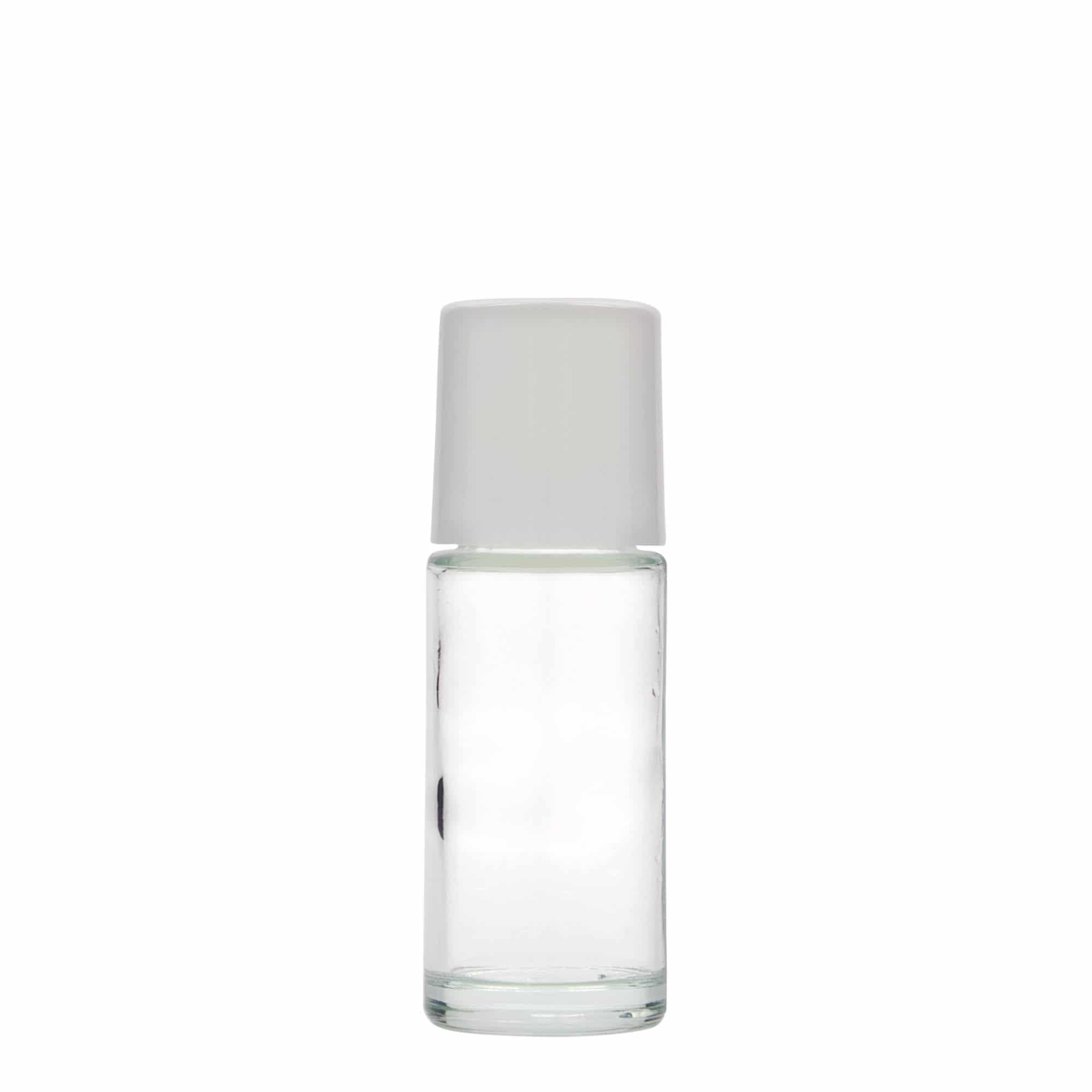 50 ml Roll-On-Flasche, Glas, Mündung: Schraubverschluss