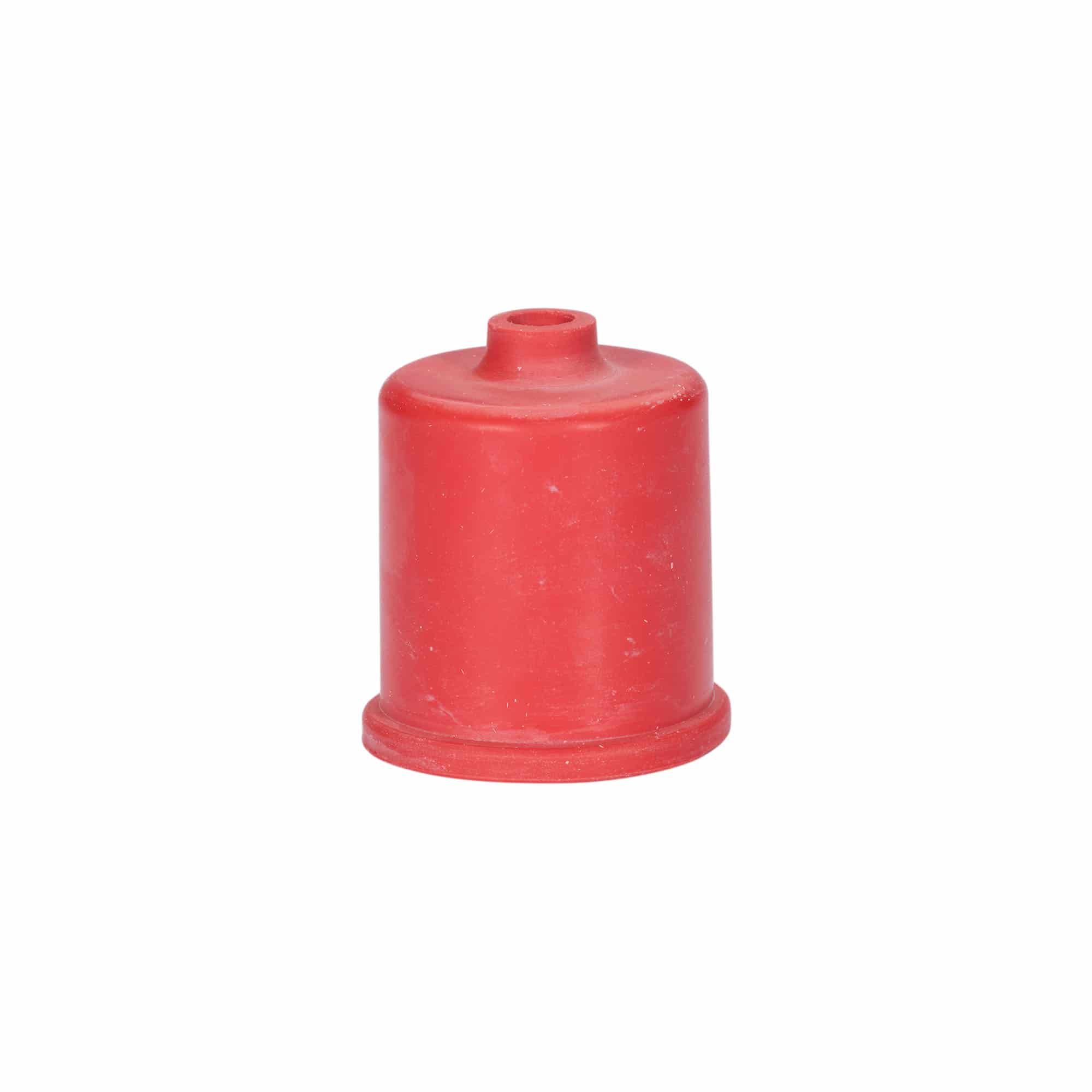 Gärkappe Typ 3, Gummi, rot Gärkappe Typ 3, Gummi, rot