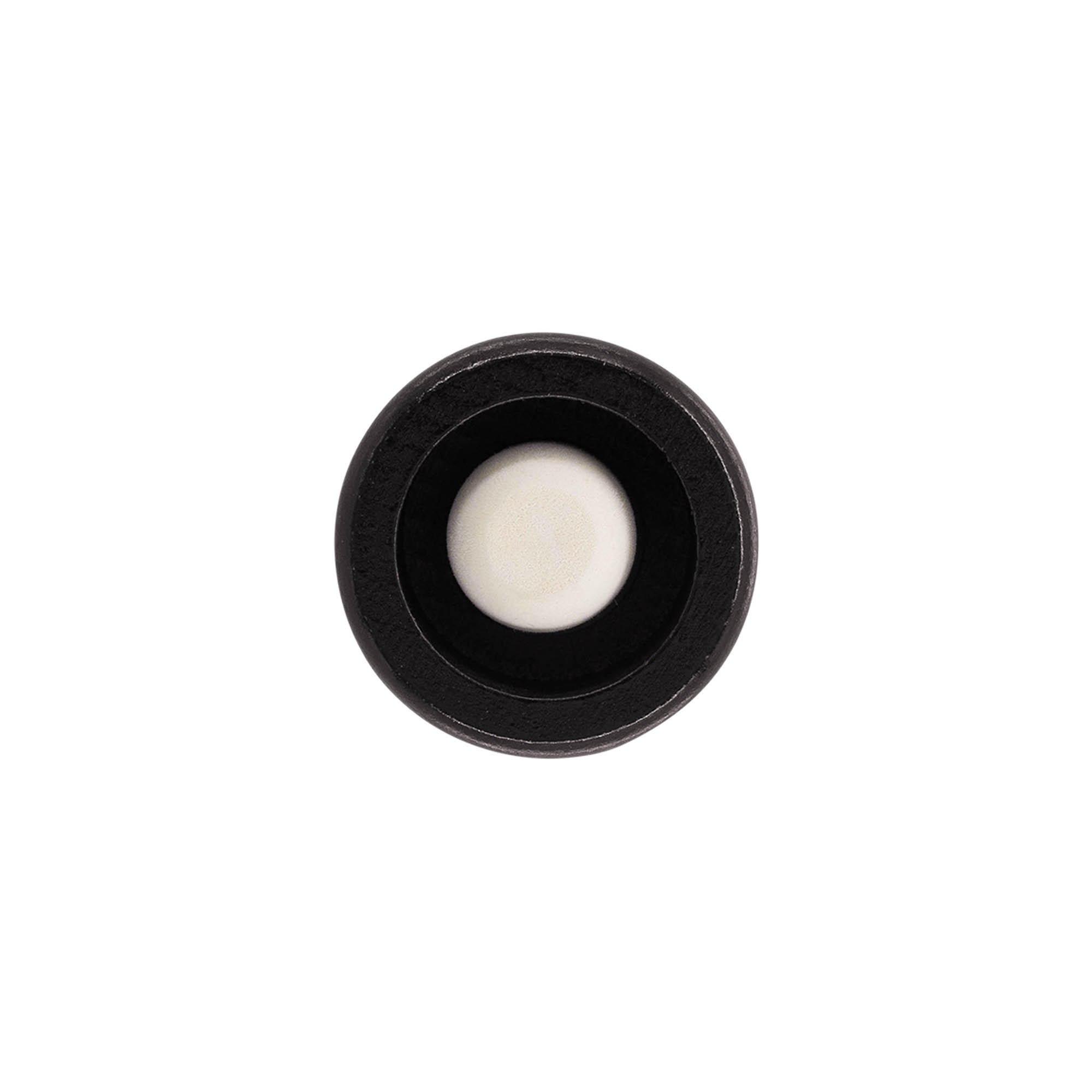 Griffkorken 19 mm, Holz/Kunststoff, schwarz, für Mündung: Kork