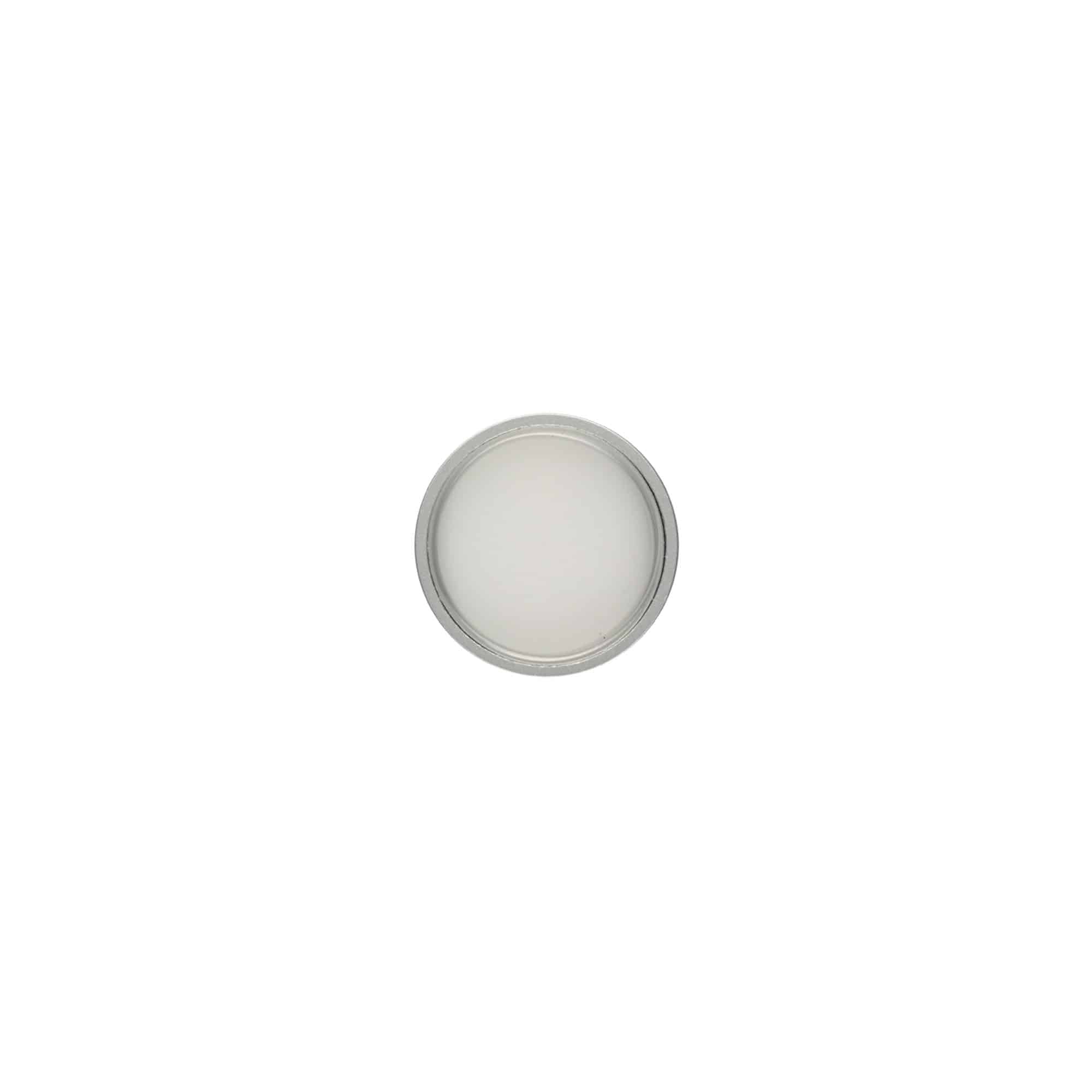 Schraubverschluss, ABS-Kunststoff, silber-matt, für Mündung: GPI 33/400