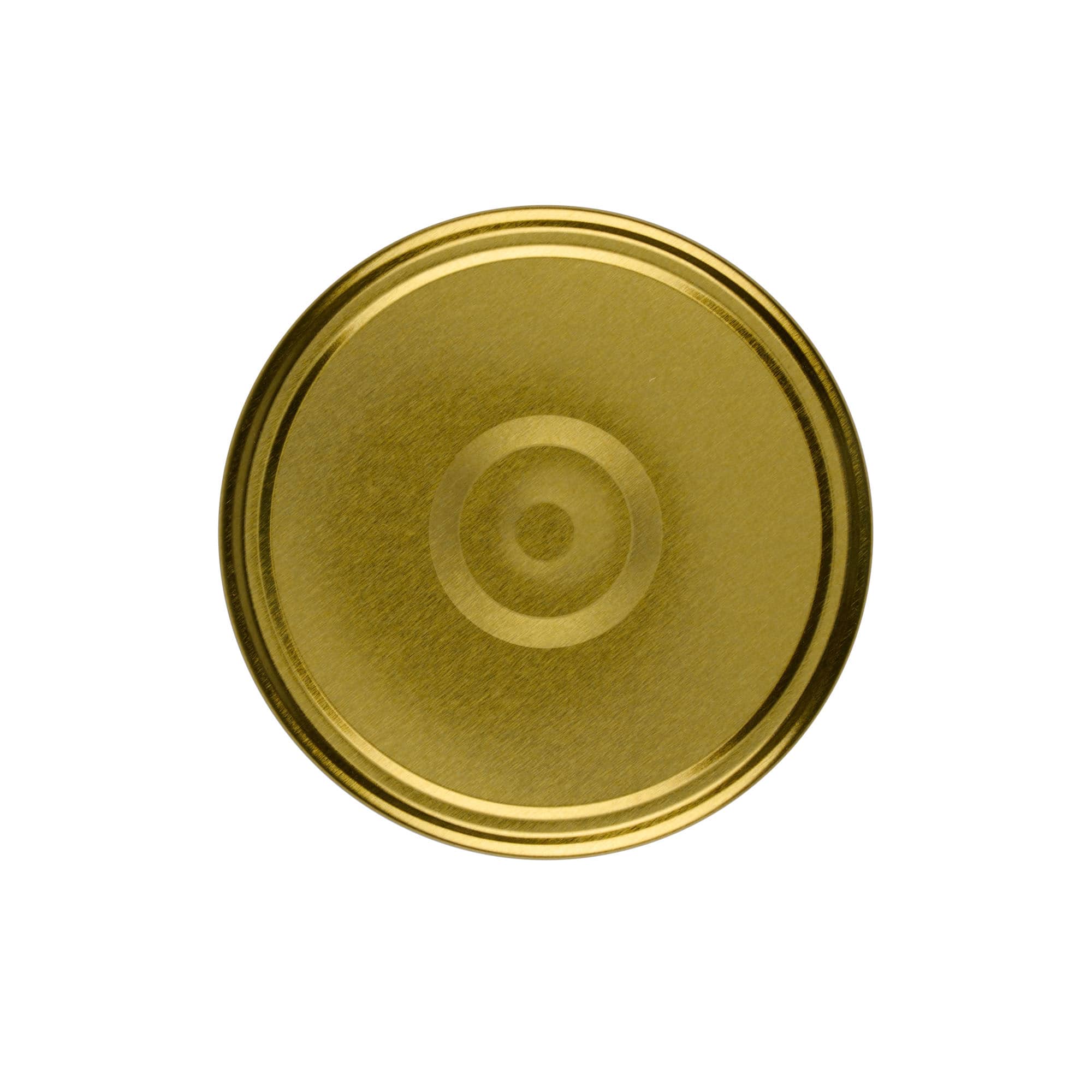 Twist-Off-Deckel, Weißblech, gold, für Mündung: TO 100