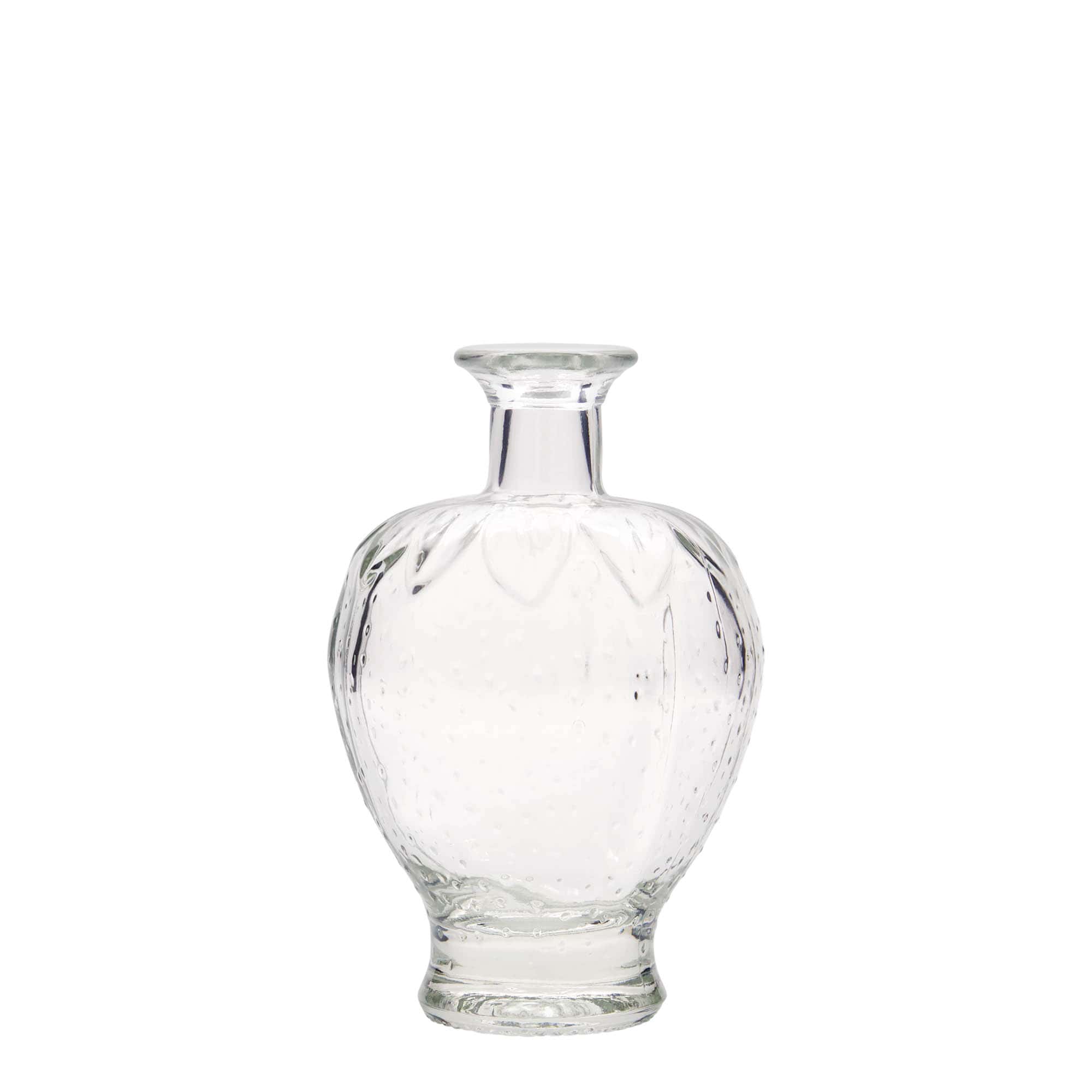 200 ml Glasflasche „Erdbeere“, Mündung: Kork