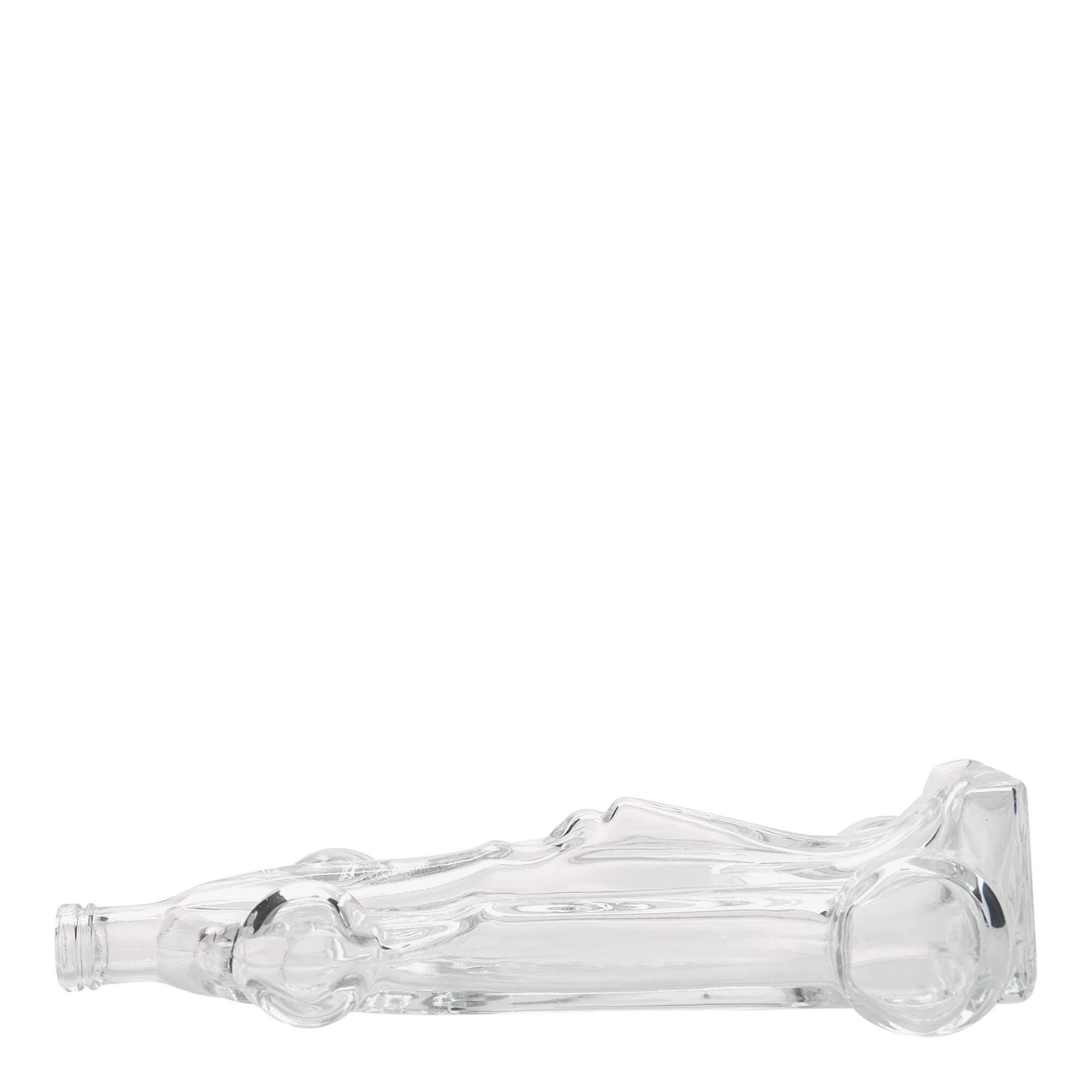 200 ml Glasflasche „Rennwagen“, Mündung: Kork