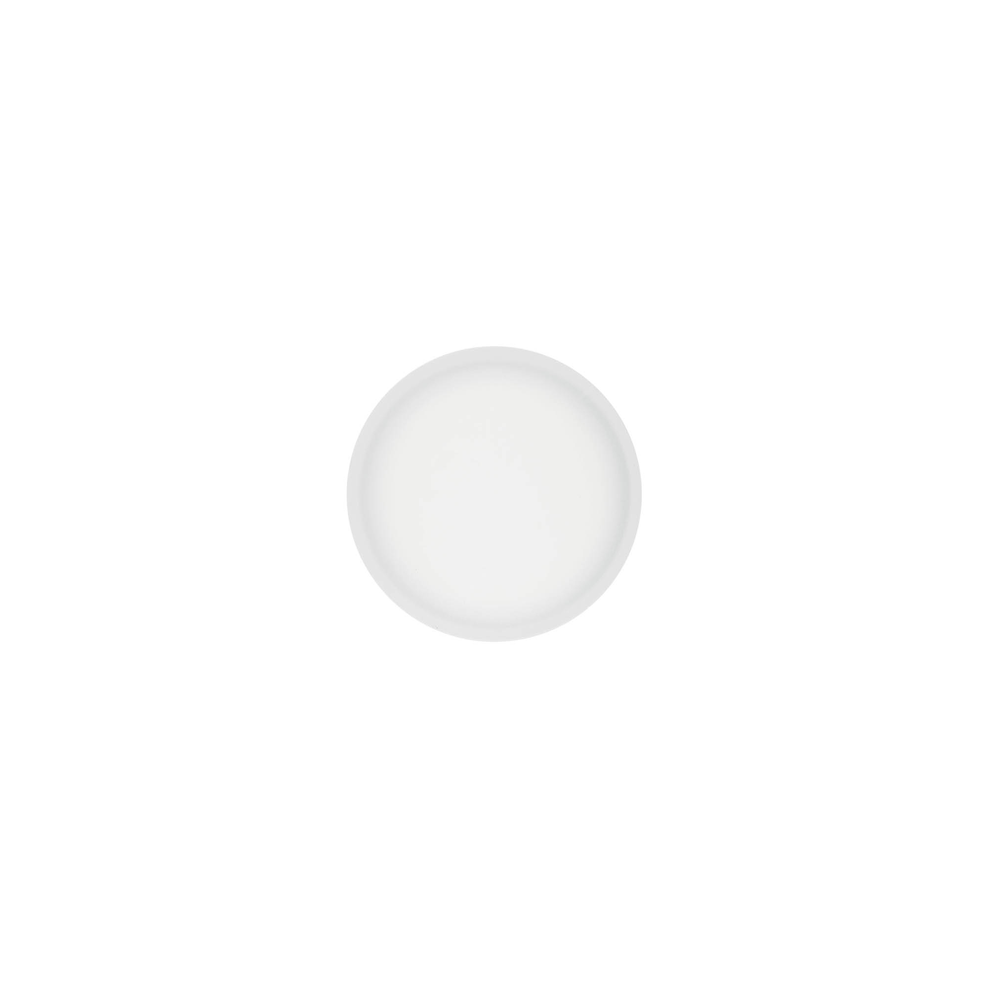 Schraubverschluss „Clear/Platin Edition“, PP-Kunststoff, weiß, für Mündung: 45/2P