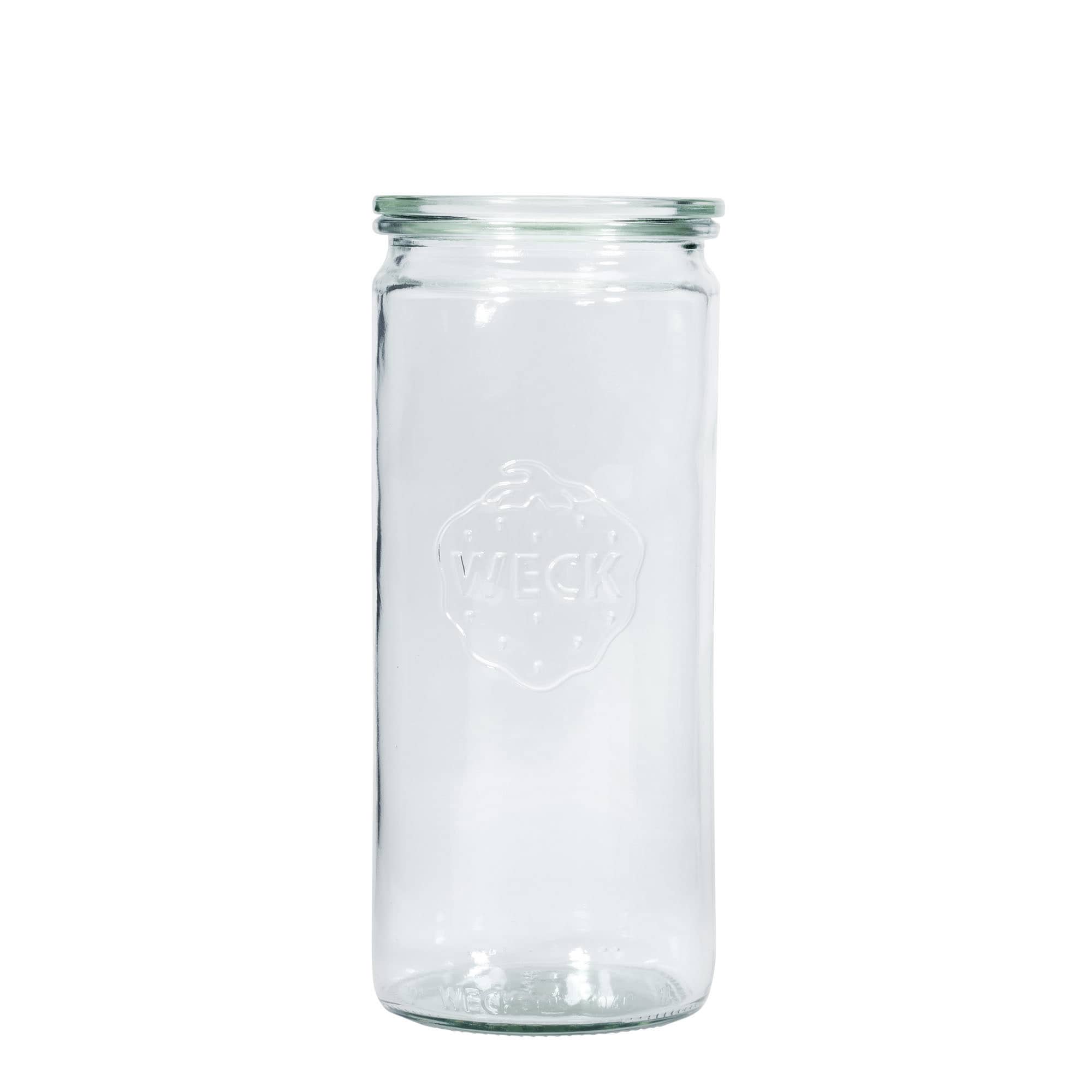 1.040 ml WECK-Zylinderglas, Mündung: Rundrand