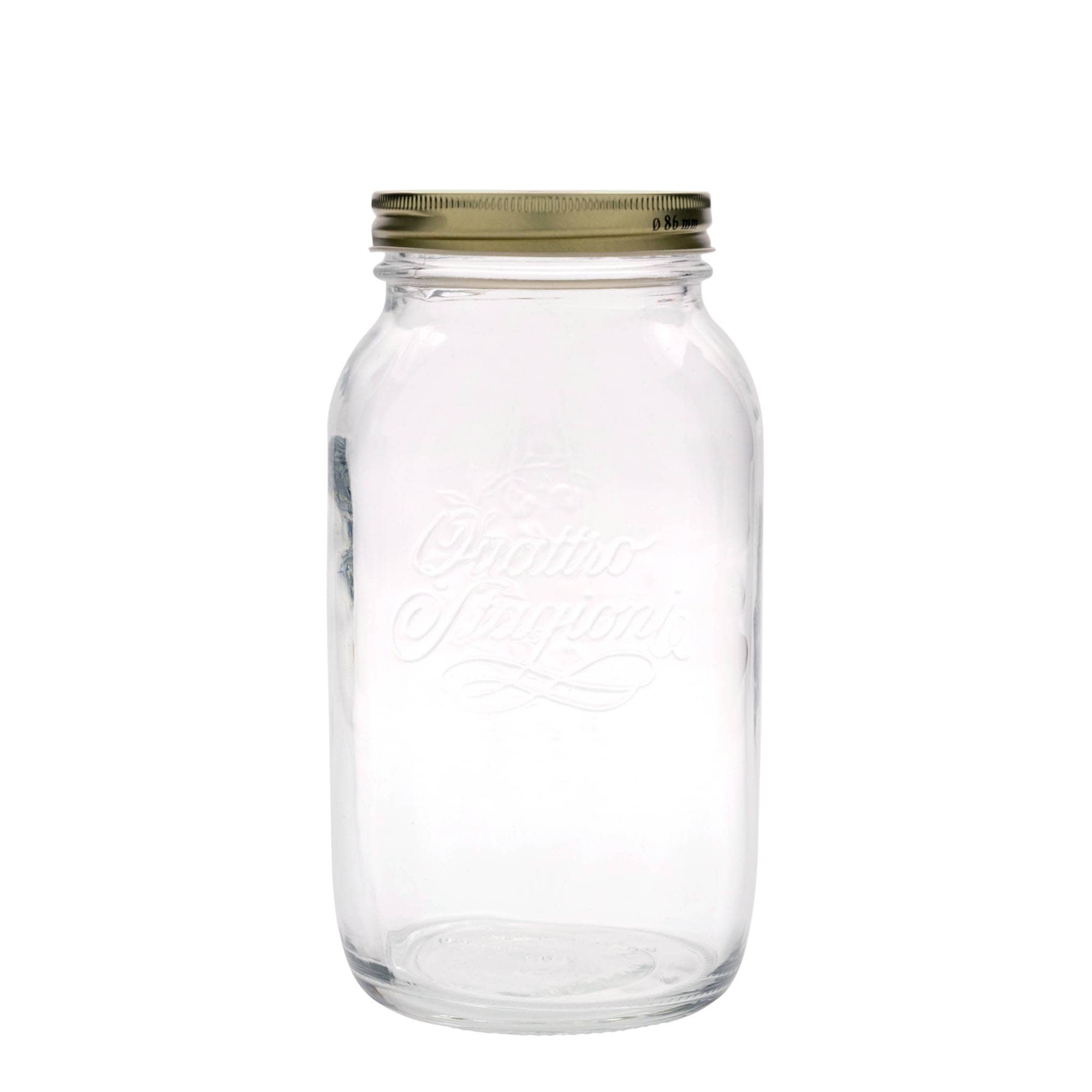 1.500 ml Glas „Quattro Stagioni“, Mündung: Schraubverschluss